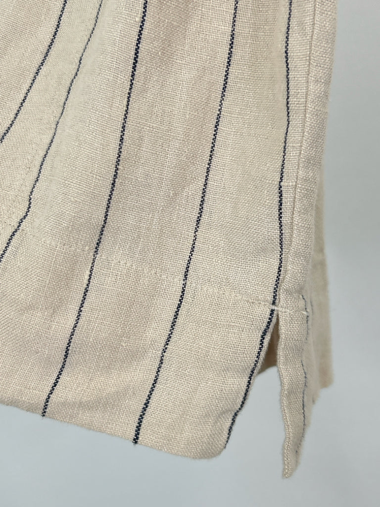 SOFT SURROUNDINGS Size XS Beige striped Women's Shorts