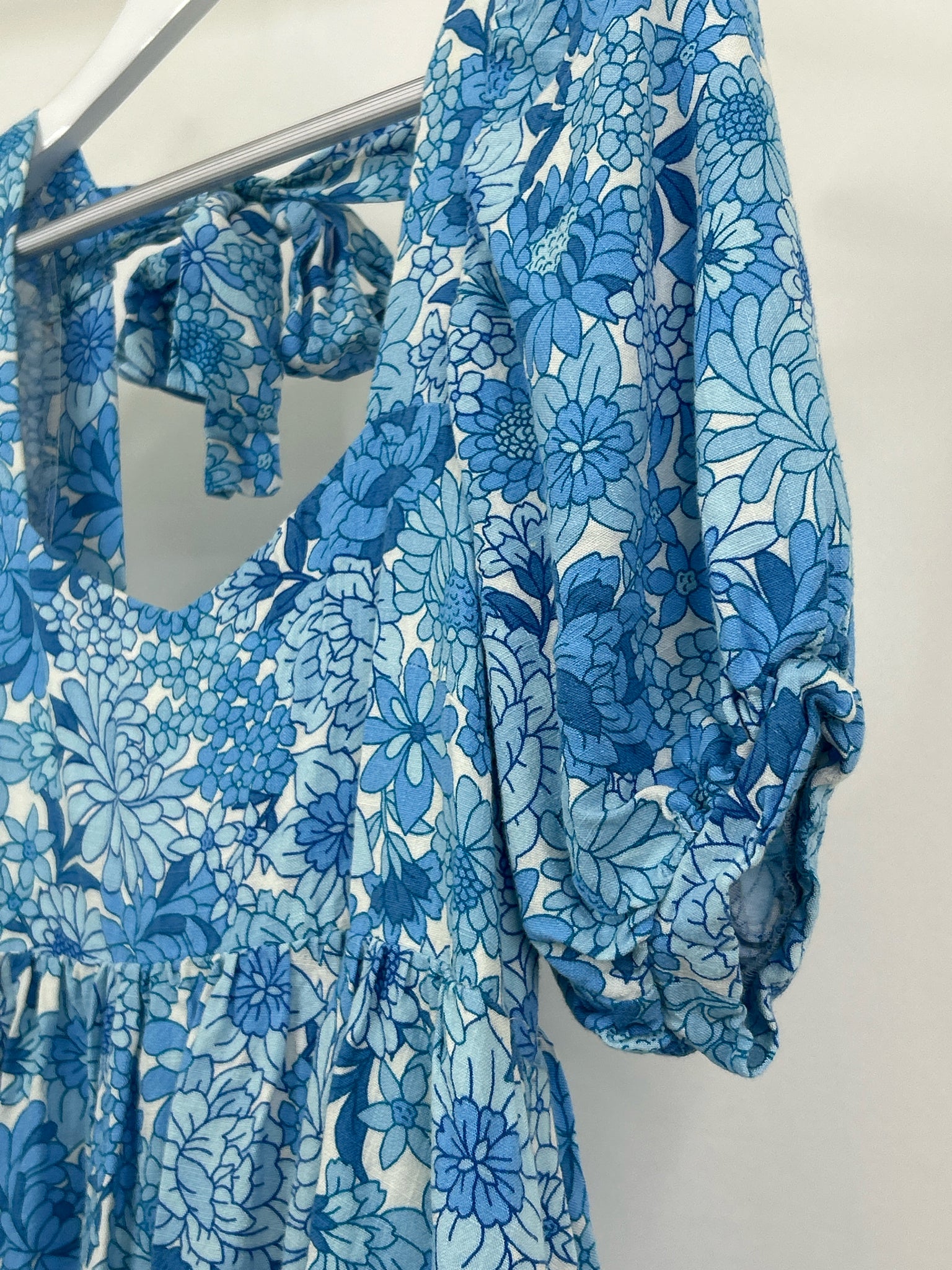 Petal & Pup Size M Blue Print Women Dress