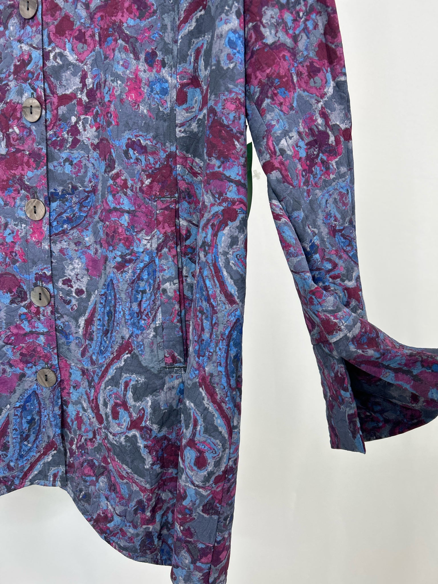 HABITAT Size S Purple Print Women Shirt