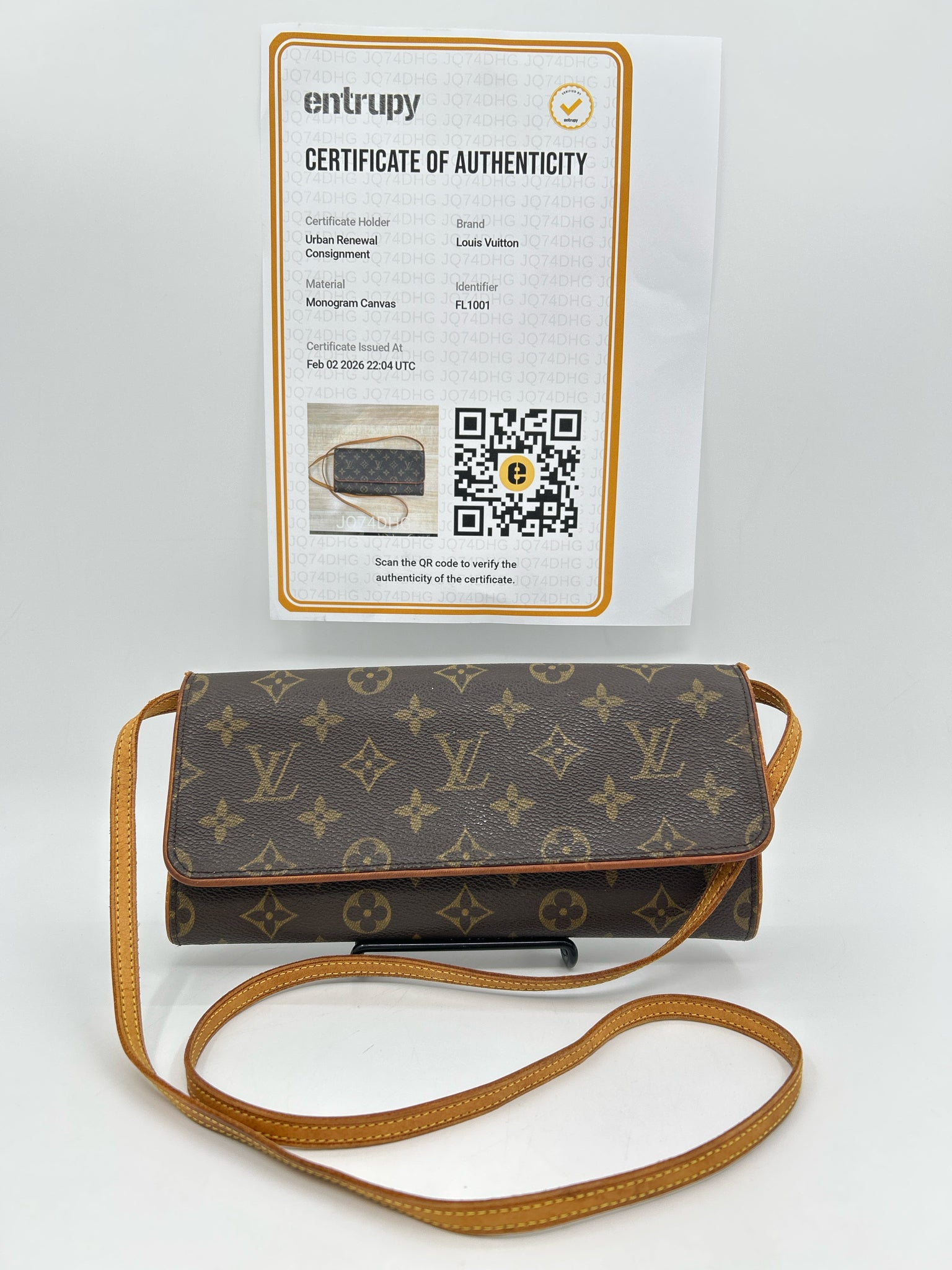 LOUIS VUITTON BROWN MONOGRAM Women Purse