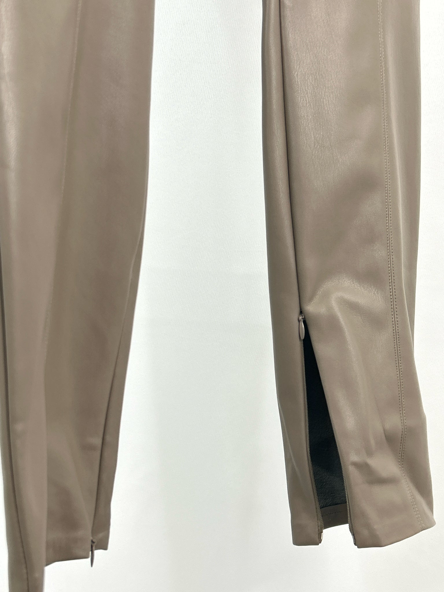 ZARA NWT Size L Taupe Women Pants