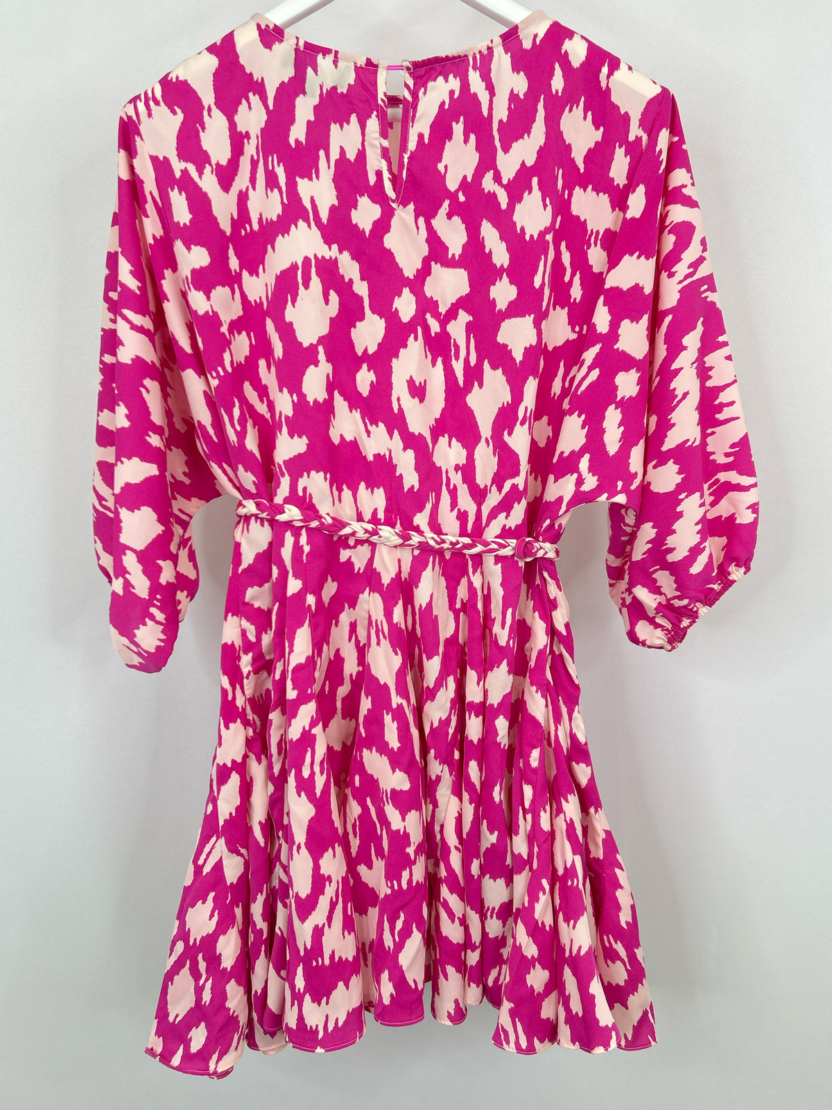 AAKAA Size L pink & black Women Dress