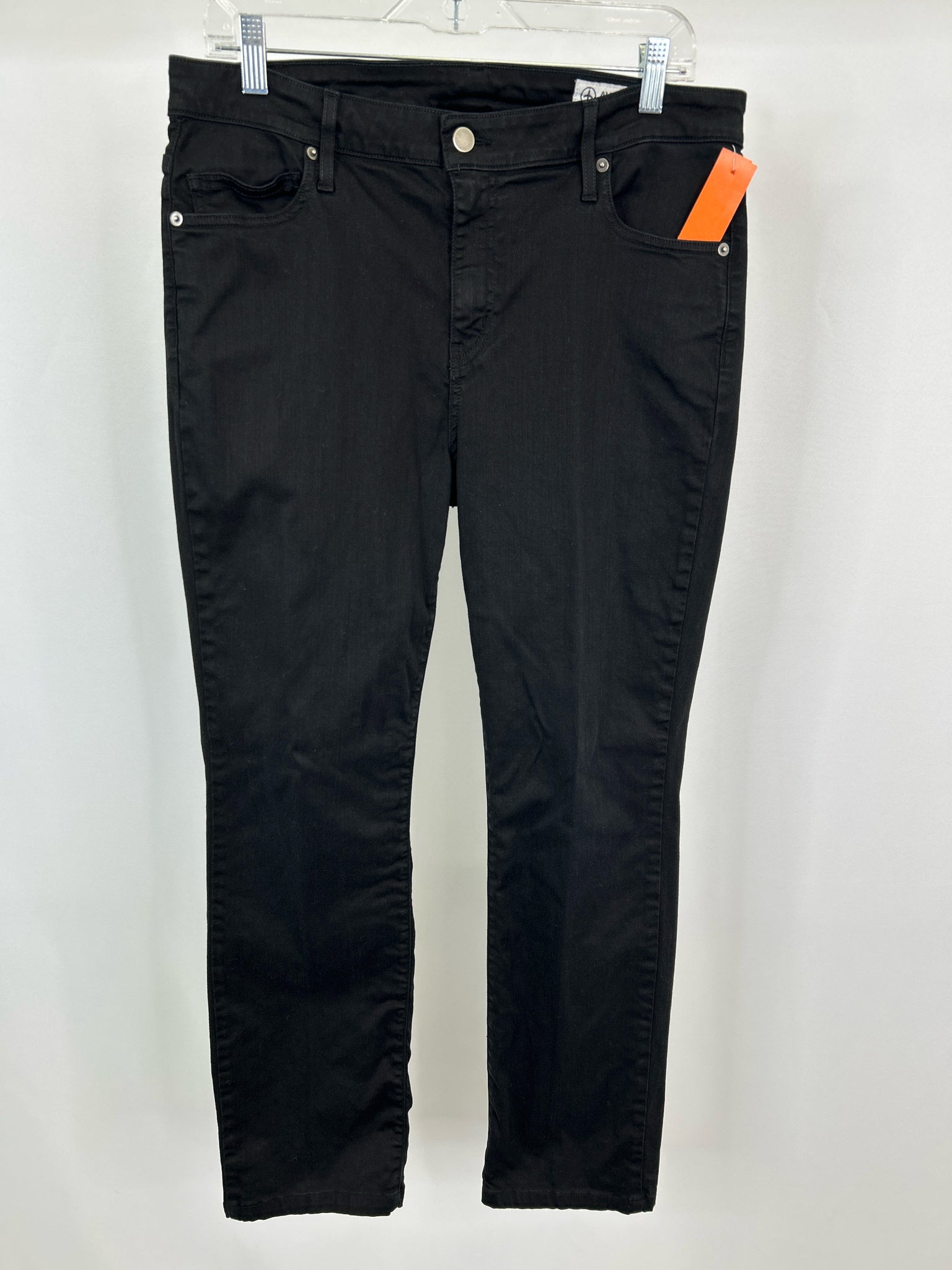 AVIATOR Size 34/14 BLACK DENIM Women jeans