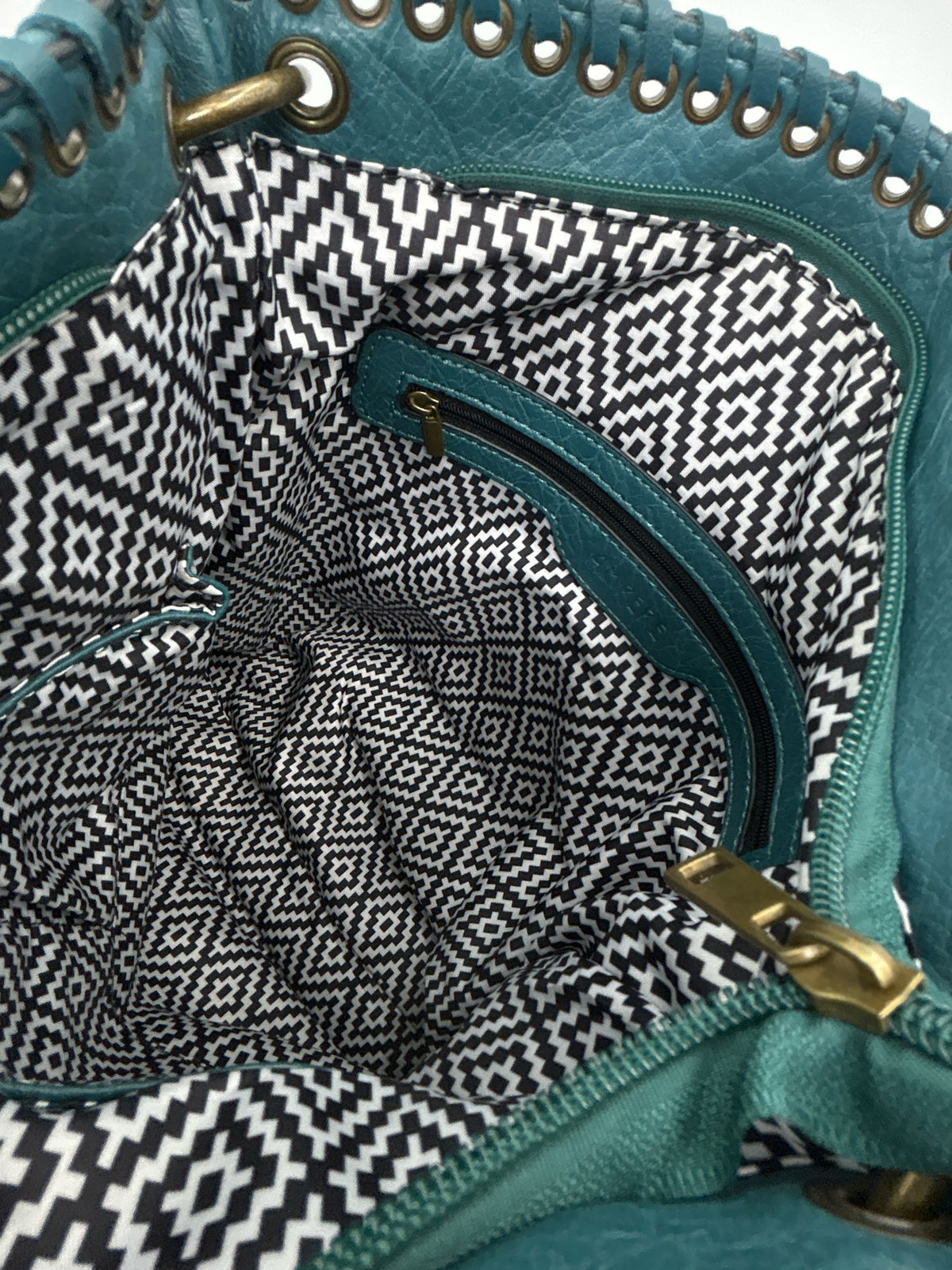 Ampere Teal Women Purse