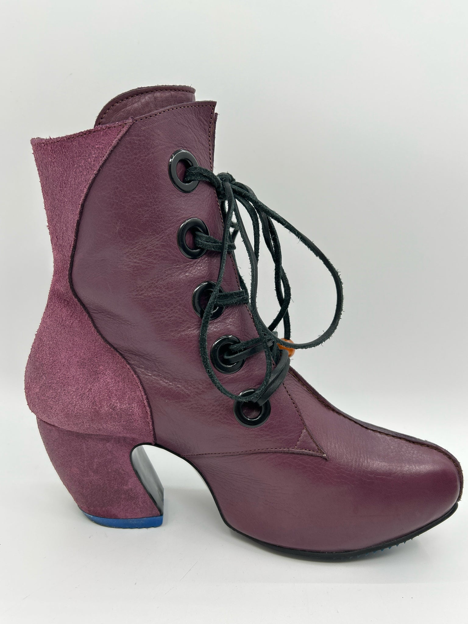 JOHN FLUEVOG Size 11.5 Purple Women Boots