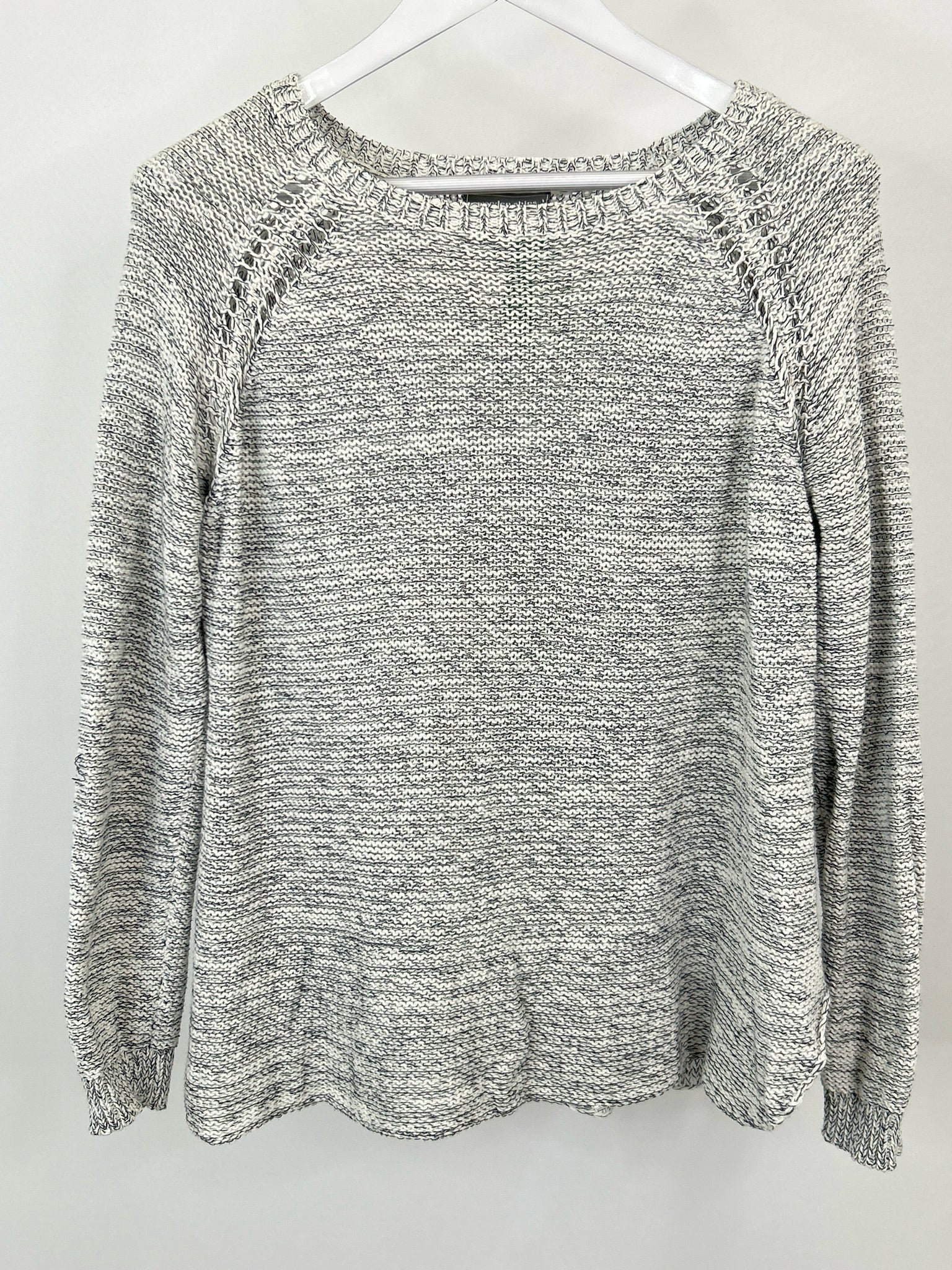 WOODEN SHIPS Size S/M Black & White Women Sweater