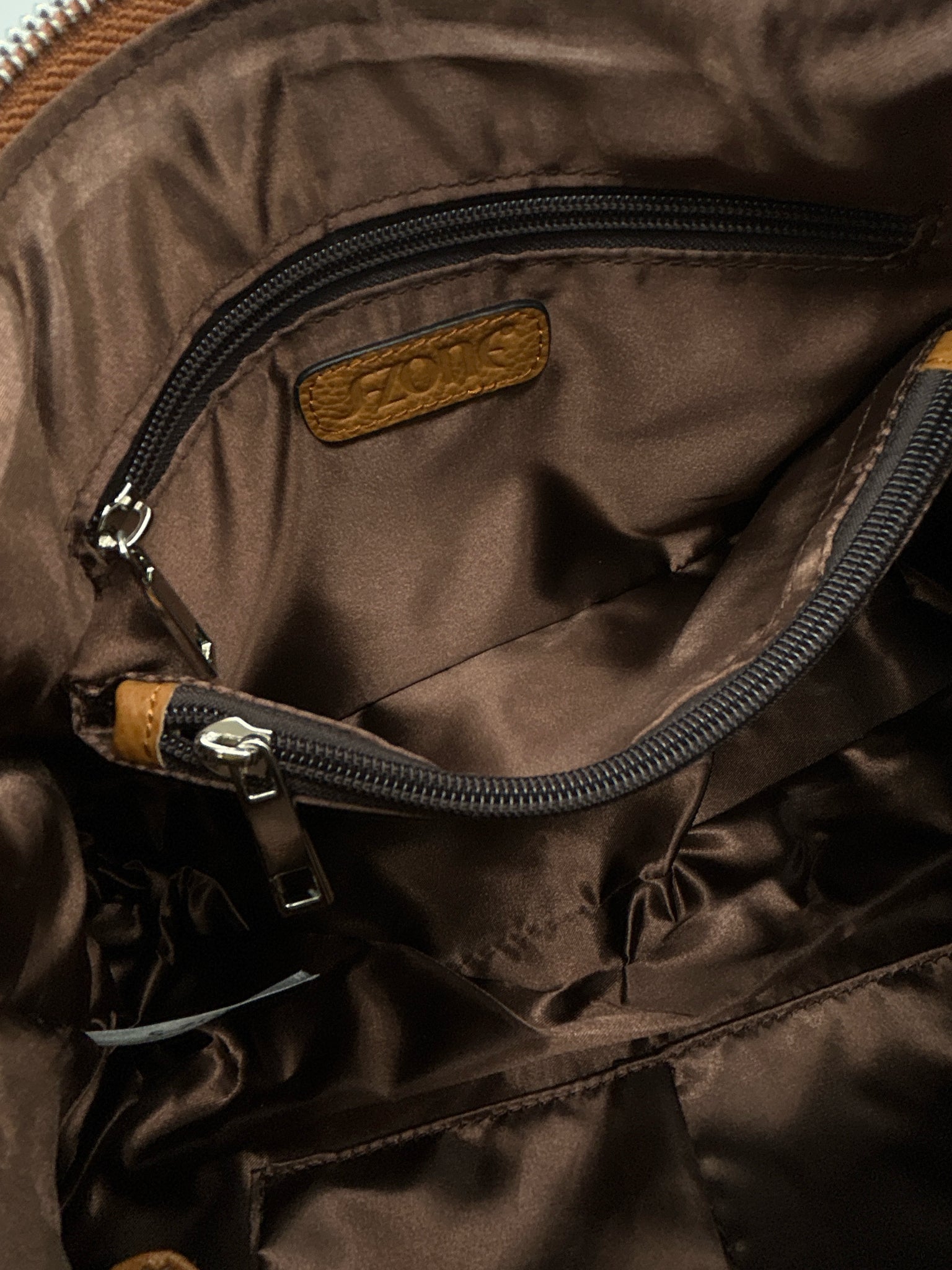 S-ZONE Brown Women Purse