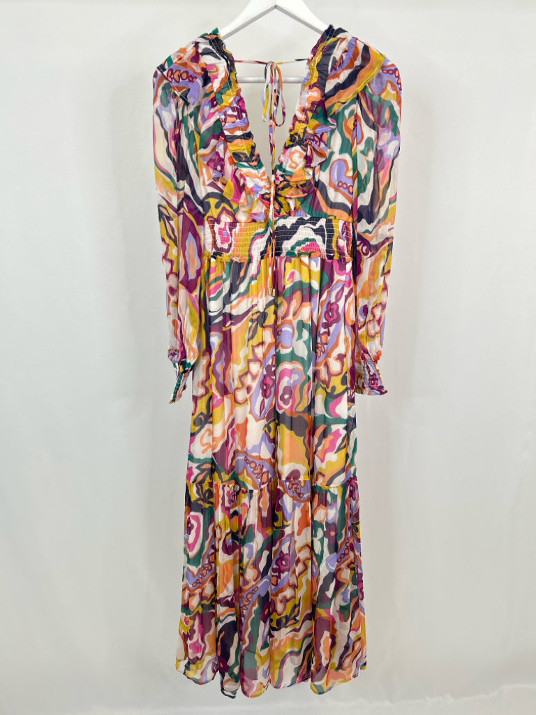 ANTHROPOLOGIE Size S Multi-Color Women's Dress