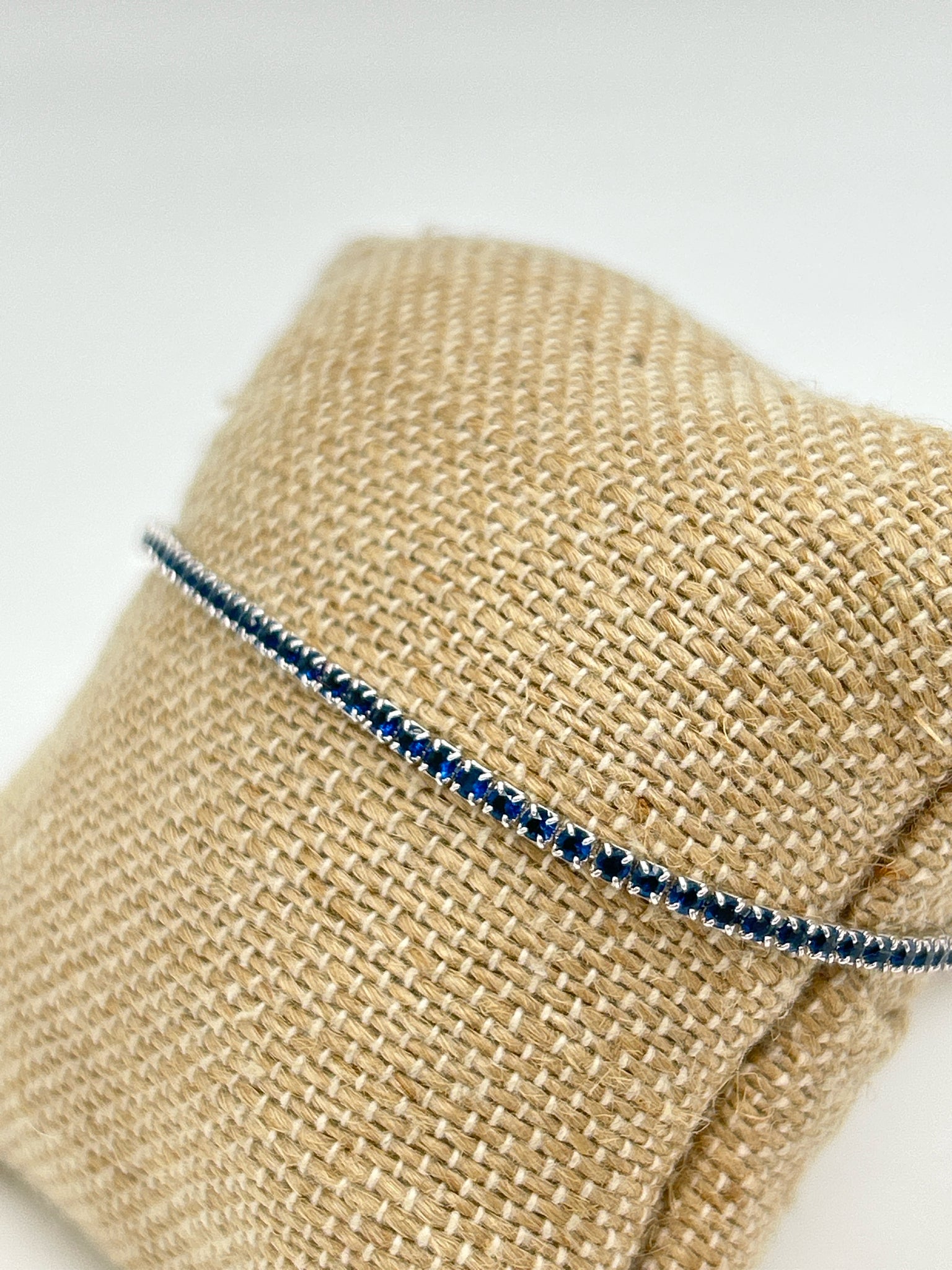 925 SILVER AND BLUE Bracelet