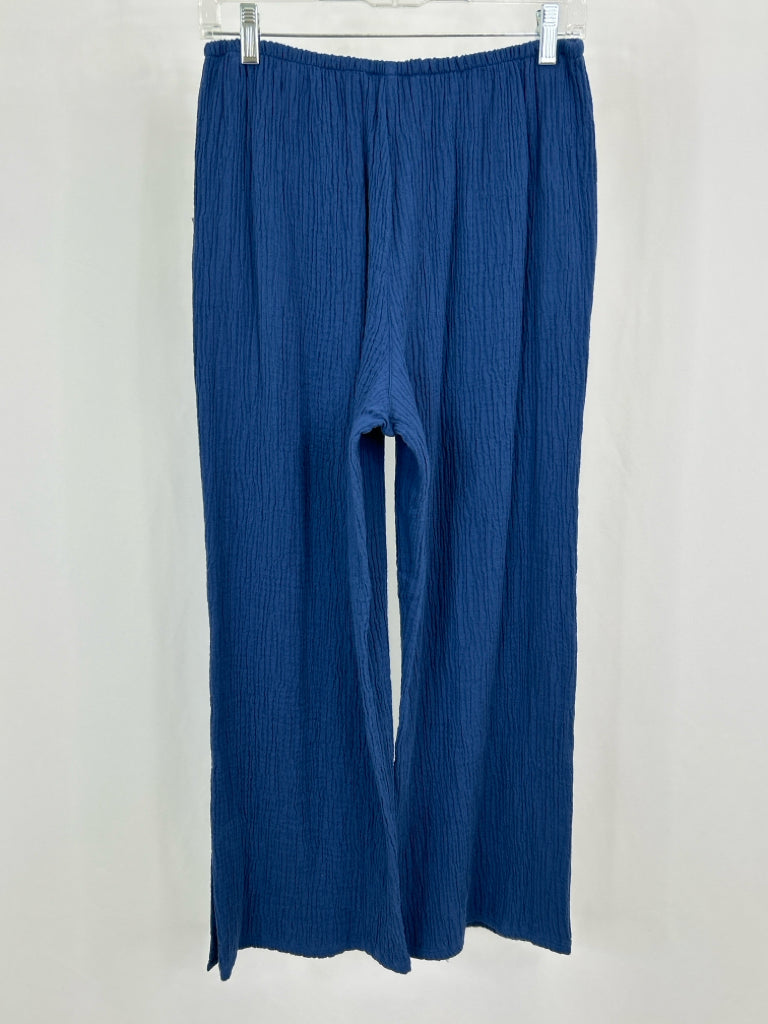 HABITAT Women Size S Blue Easy Crop Pants NWT