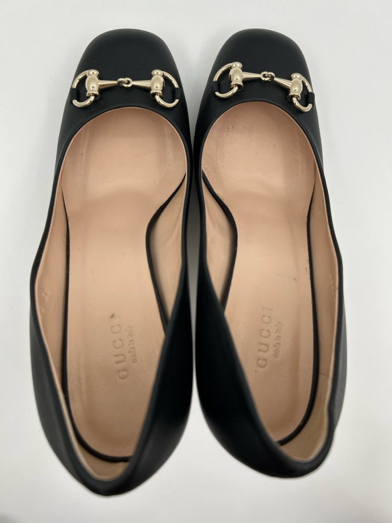 GUCCI Women Size 38 Black Pumps