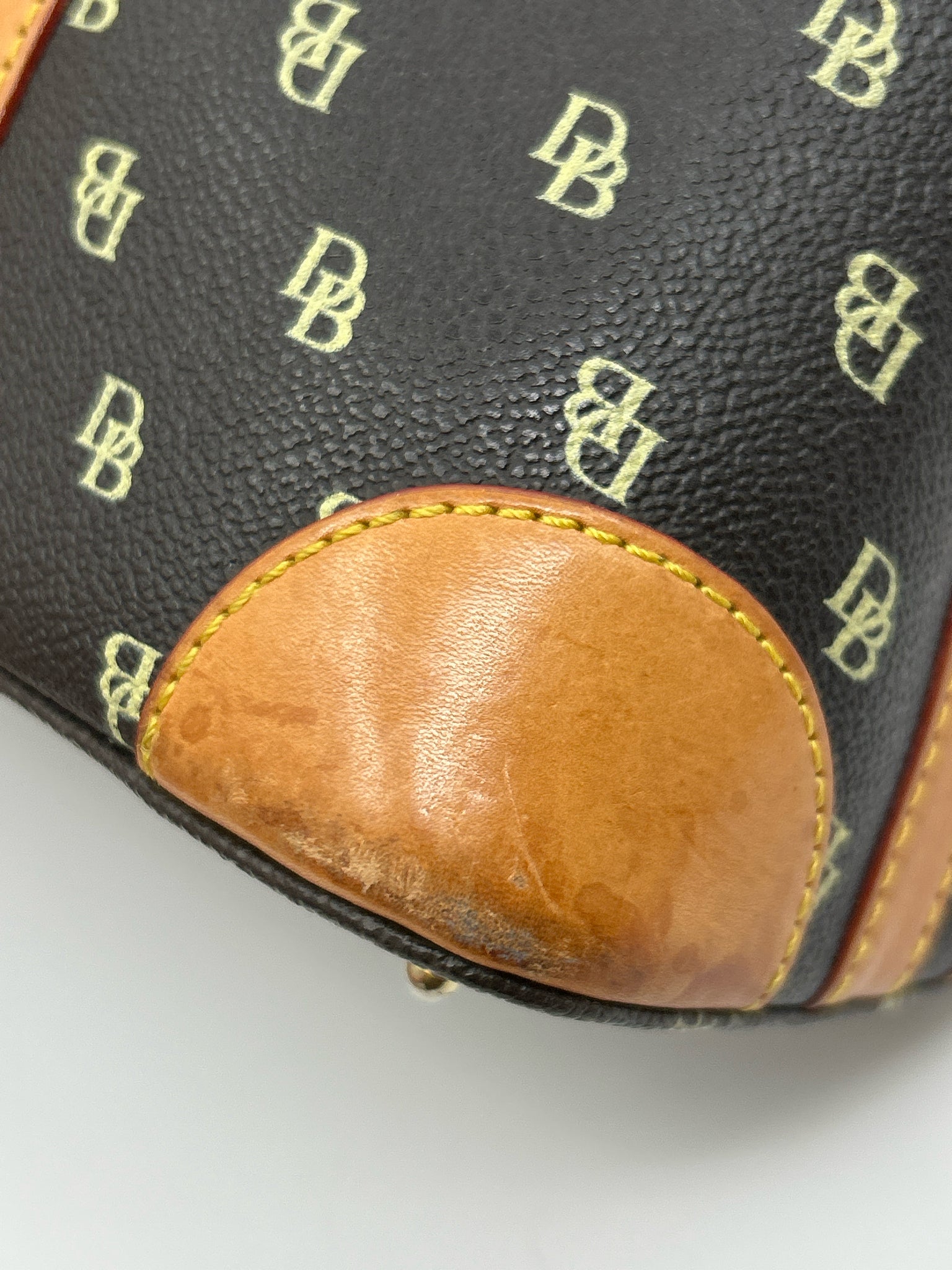 DOONEY & BOURKE BLACK AND TAN Women Purse