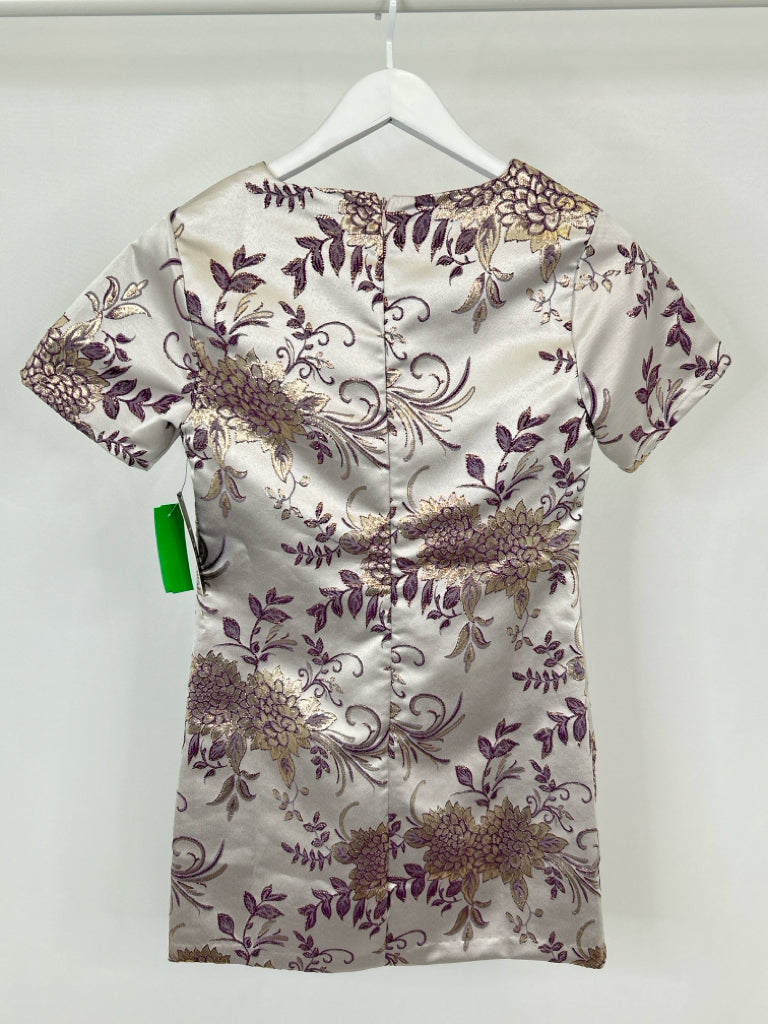 Lulus Size XS Lilac Floral Dress NWT