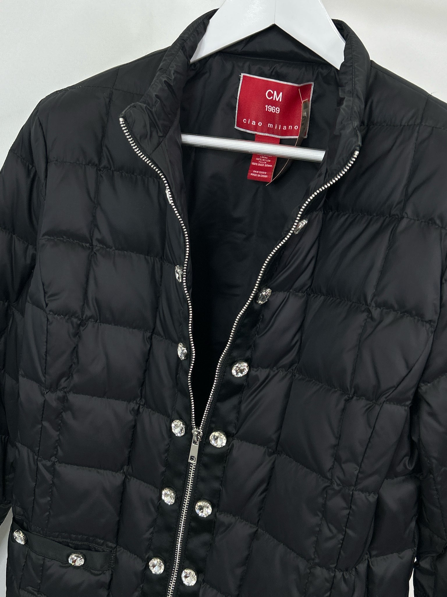 CIAO MILANO Size L Black Women Jacket