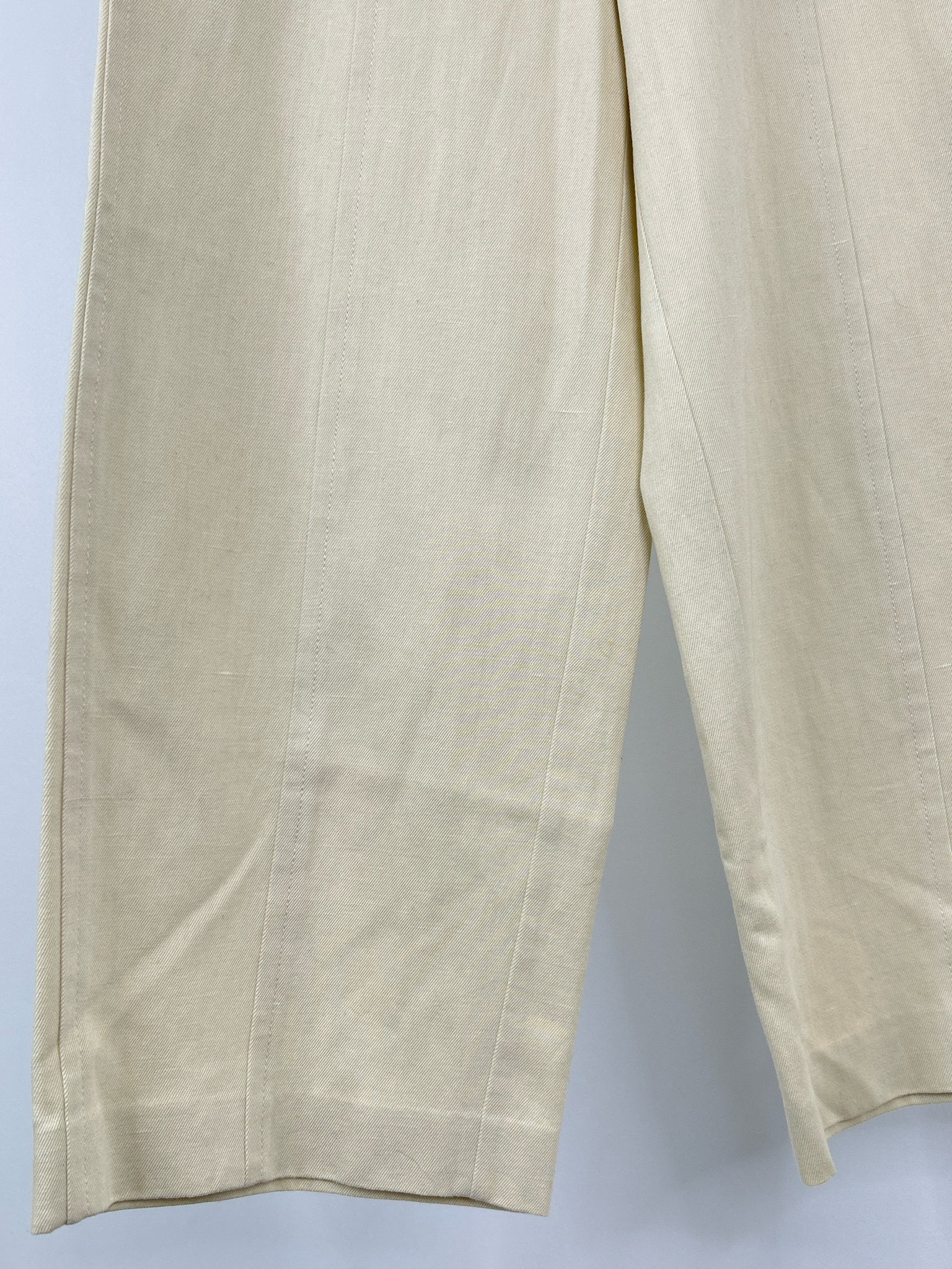 VINCE Size 8 Cream Women Pants