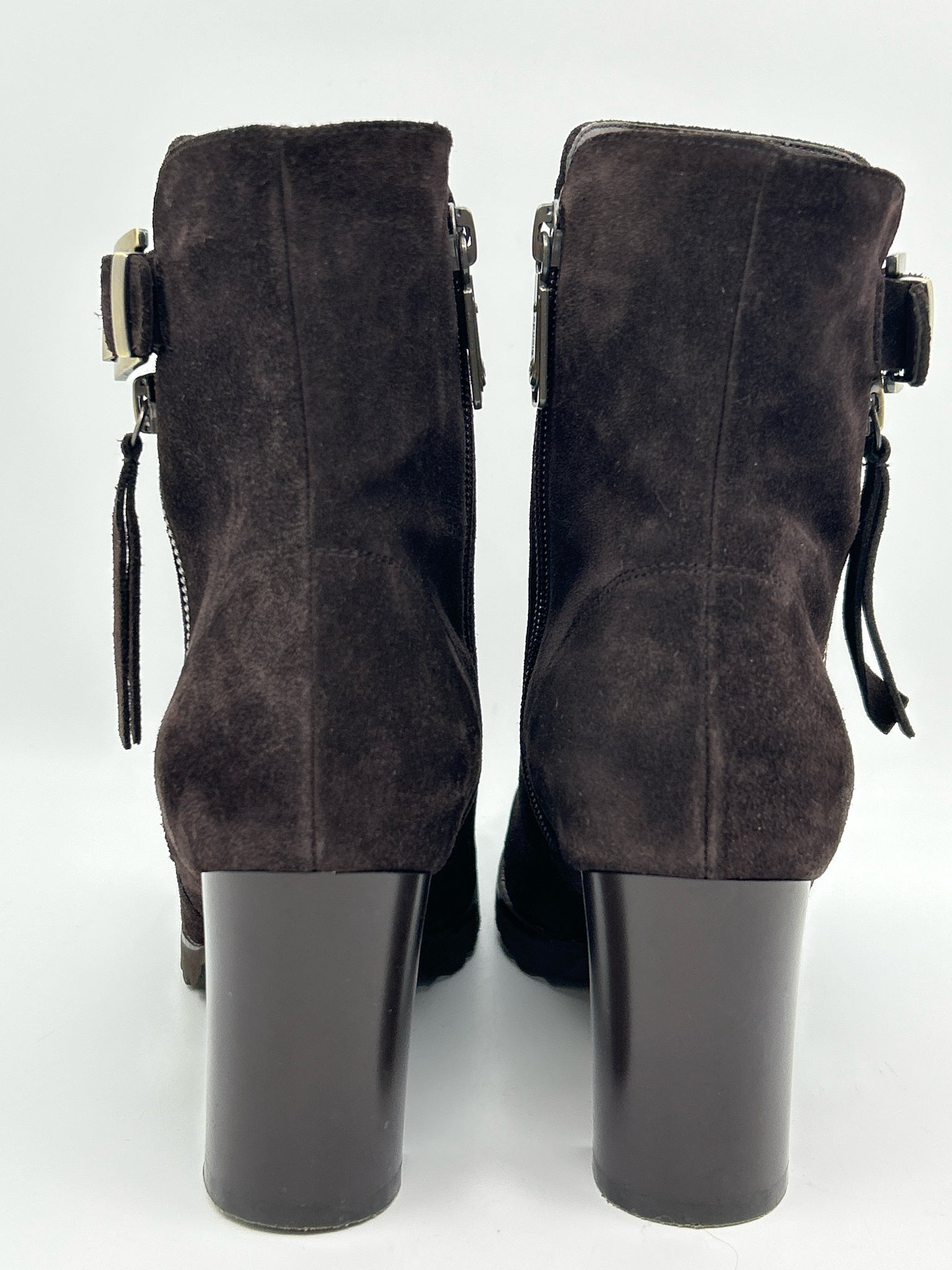 BLONDO Size 7.5M Brown Women Booties