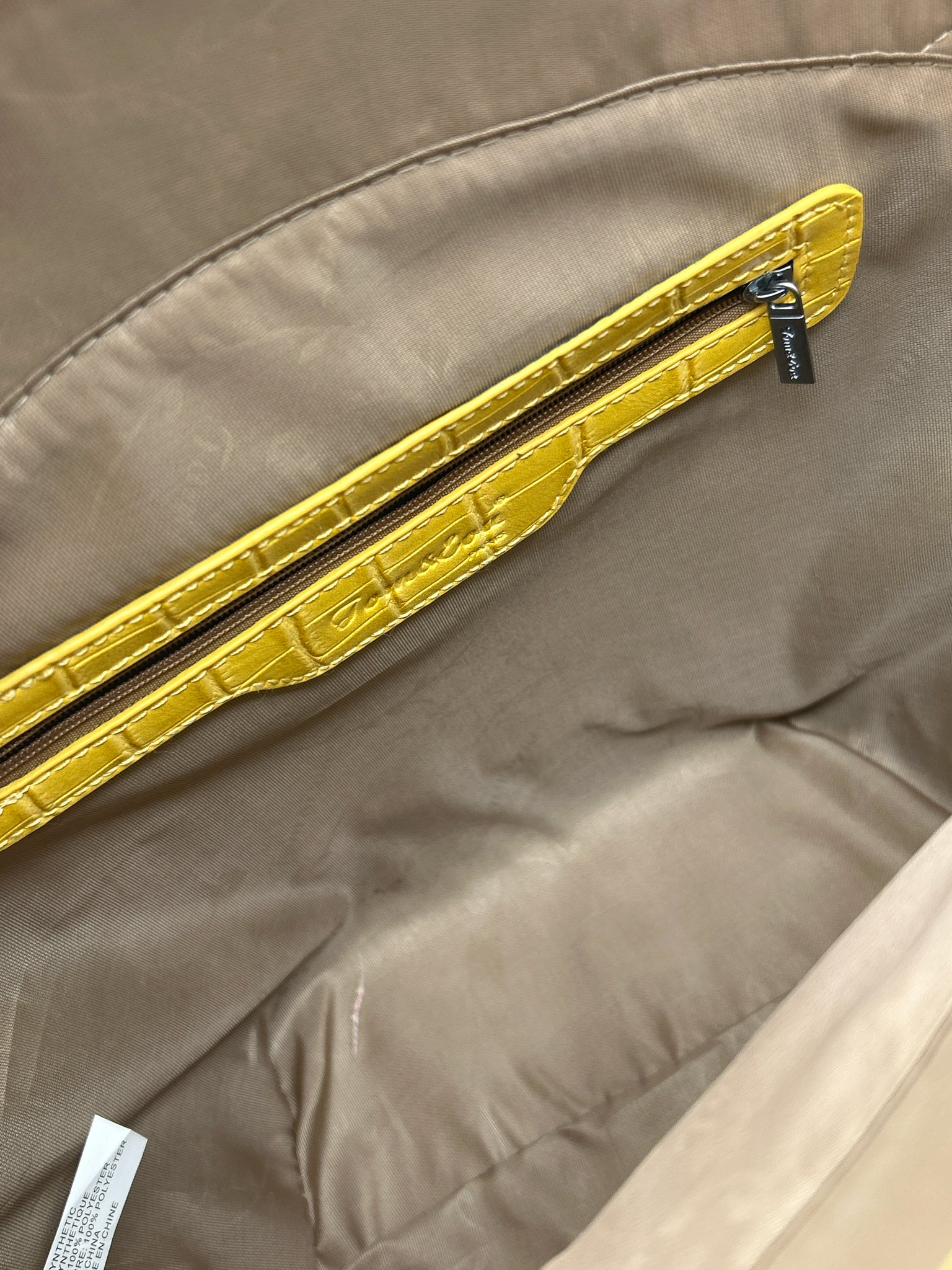 Tom & Eva Yellow Women Purse