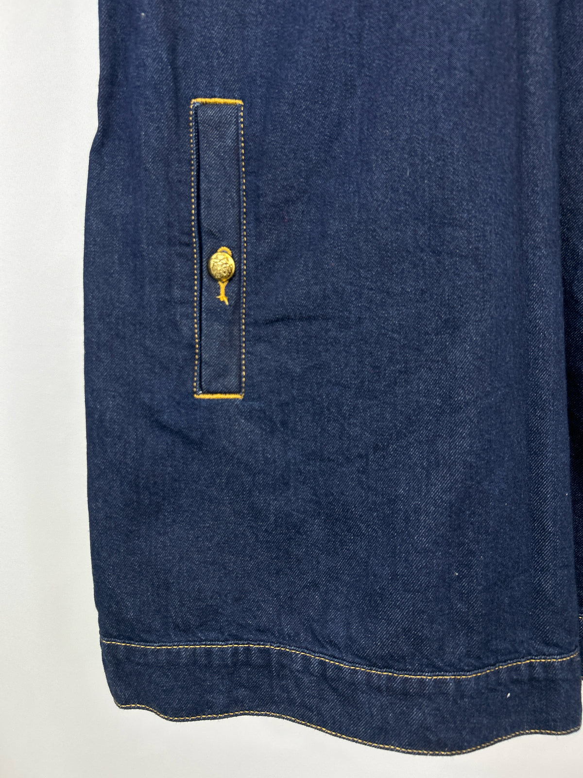 LOFT Size XL BLUE DENIM Women Dress