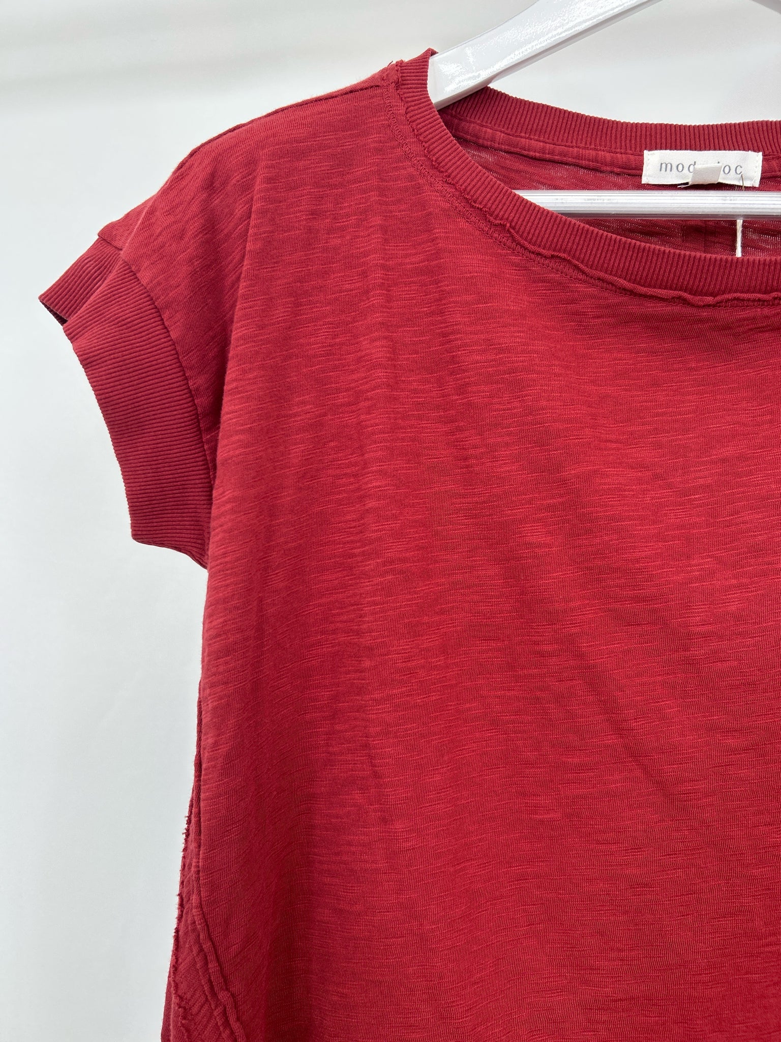 Mododoc NWT Size S BRICK Women Top