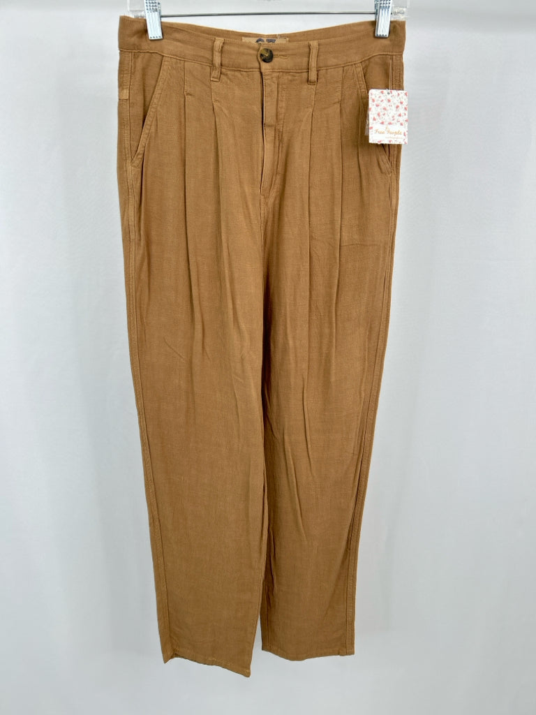 WE THE FREE Women Size 4/27 Brown Pants NWT