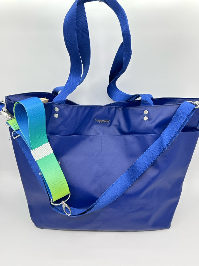 BAGGALLINI Royal Blue Tote