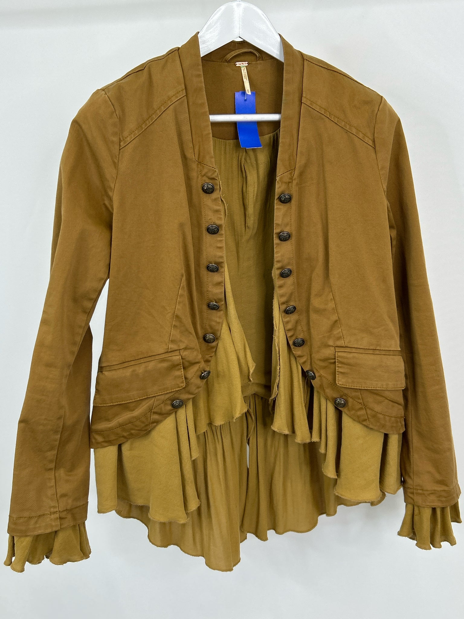 FREE PEOPLE Size M Tan Women Jacket