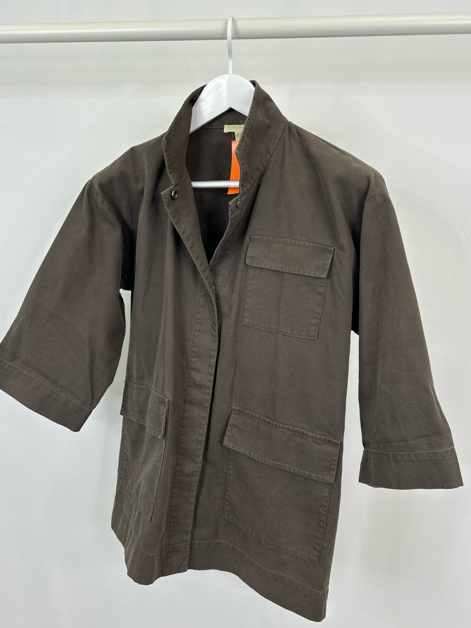 EILEEN FISHER Size PP Gray Women Jacket