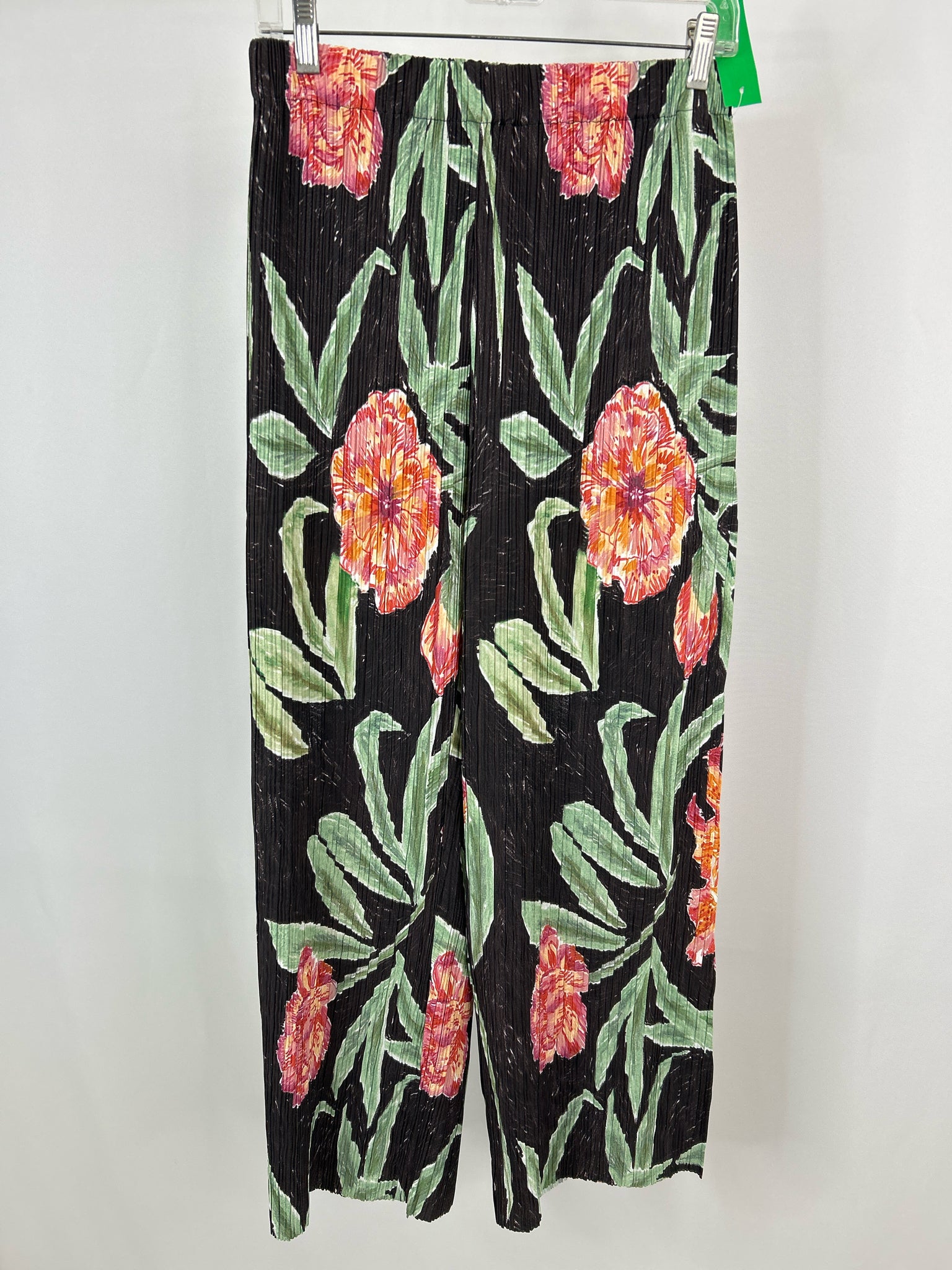 SKFK Size 6 Brown Floral Women Pants NWT