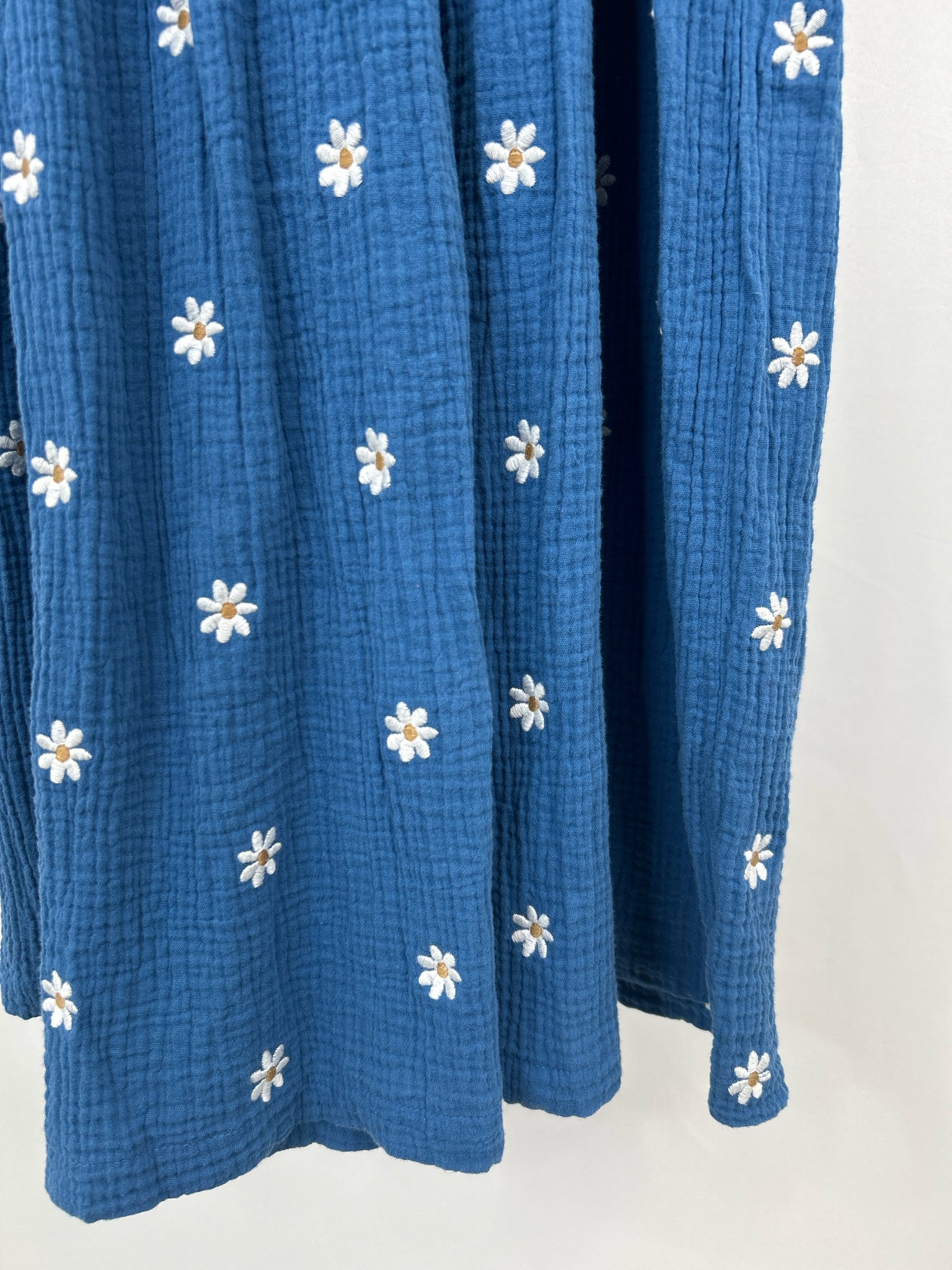 NO BRAND Size L Blue floral Women Dress