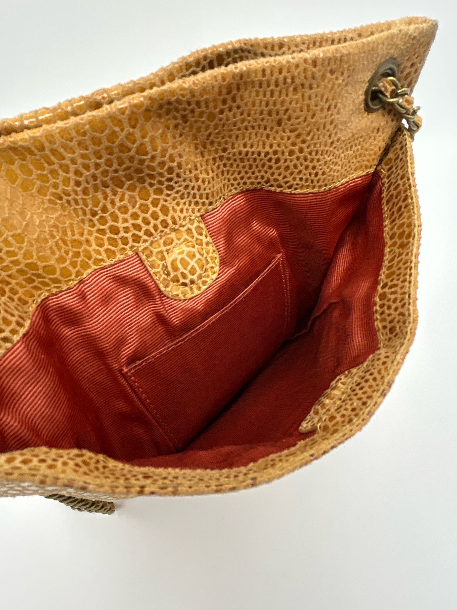 HOBO Mustard and Brown Women Purse