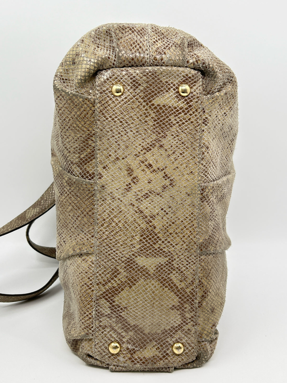 MICHAEL KORS COLLECTION Beige Print Women Tote