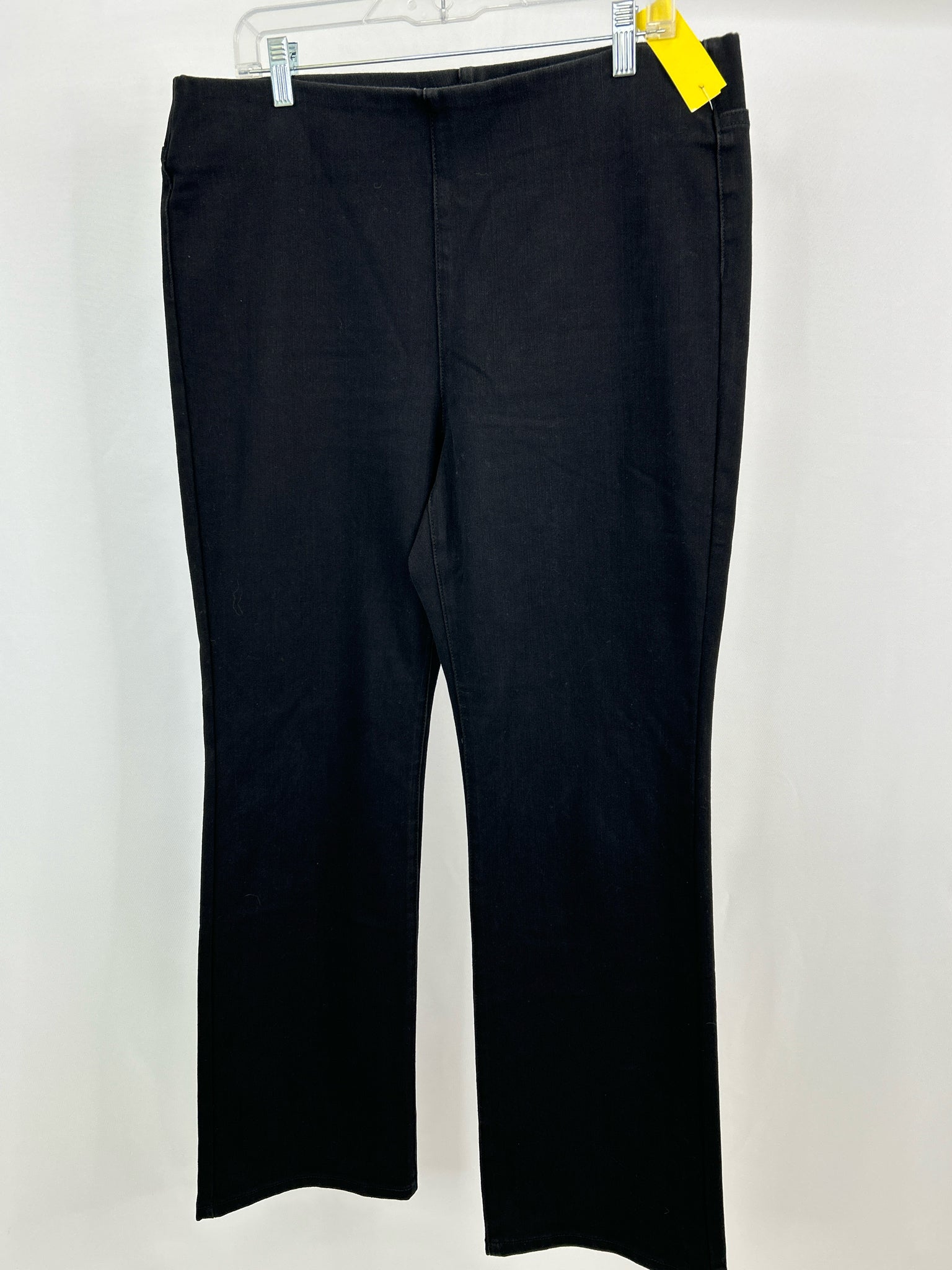 SOFT SURROUNDINGS Size L BLACK DENIM Women jeans