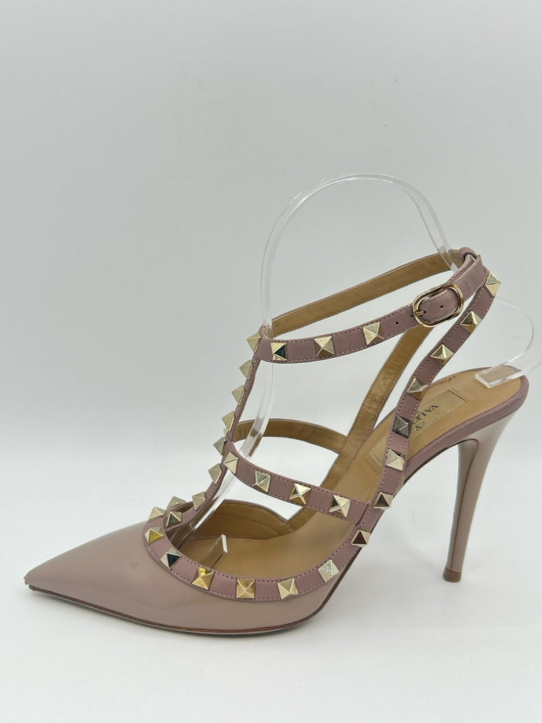 VALENTINO GARAVANI Size 38.5 Taupe Pumps