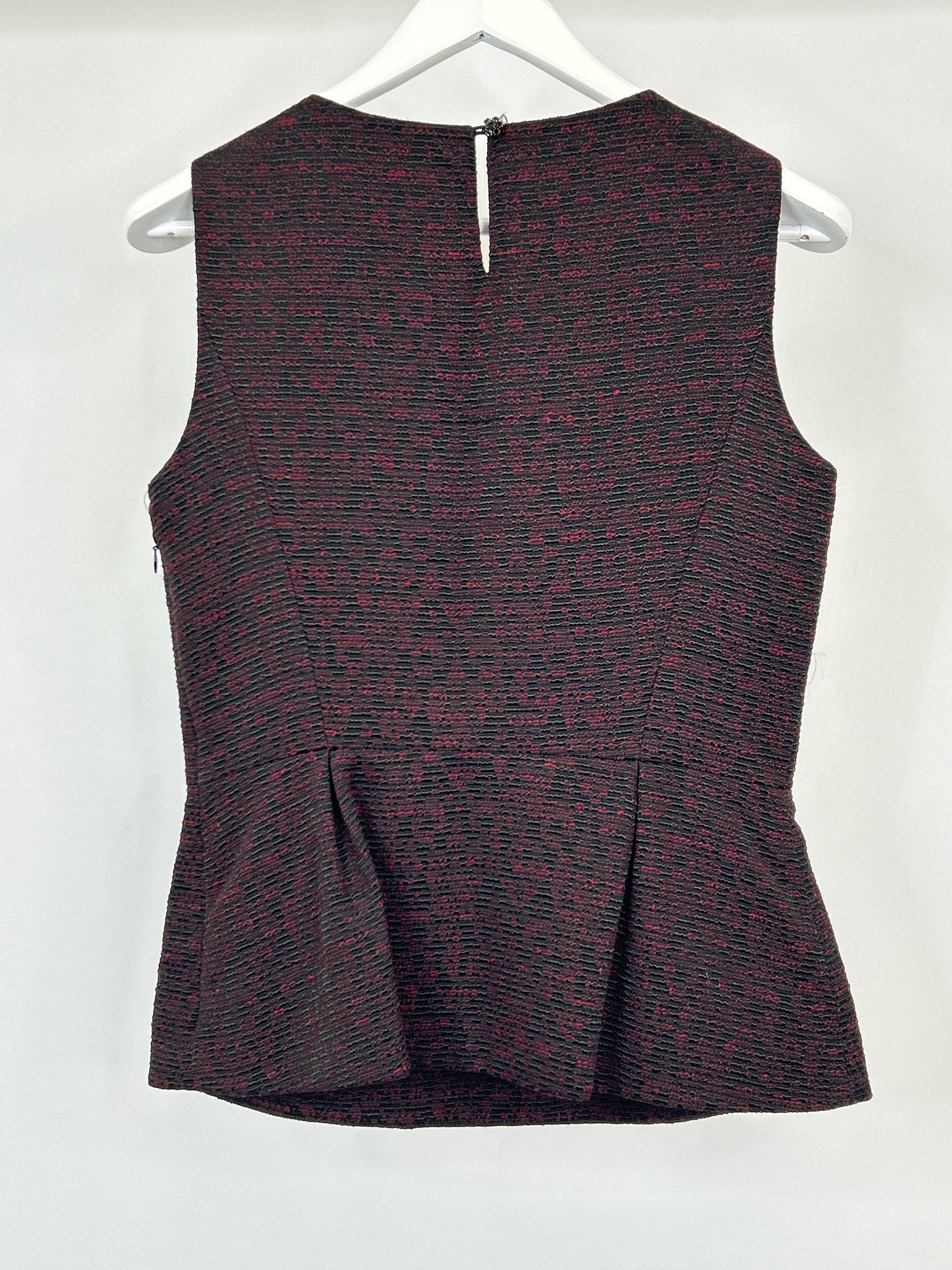 CLASSIQUES ENTIER Size M Black Print Women Top