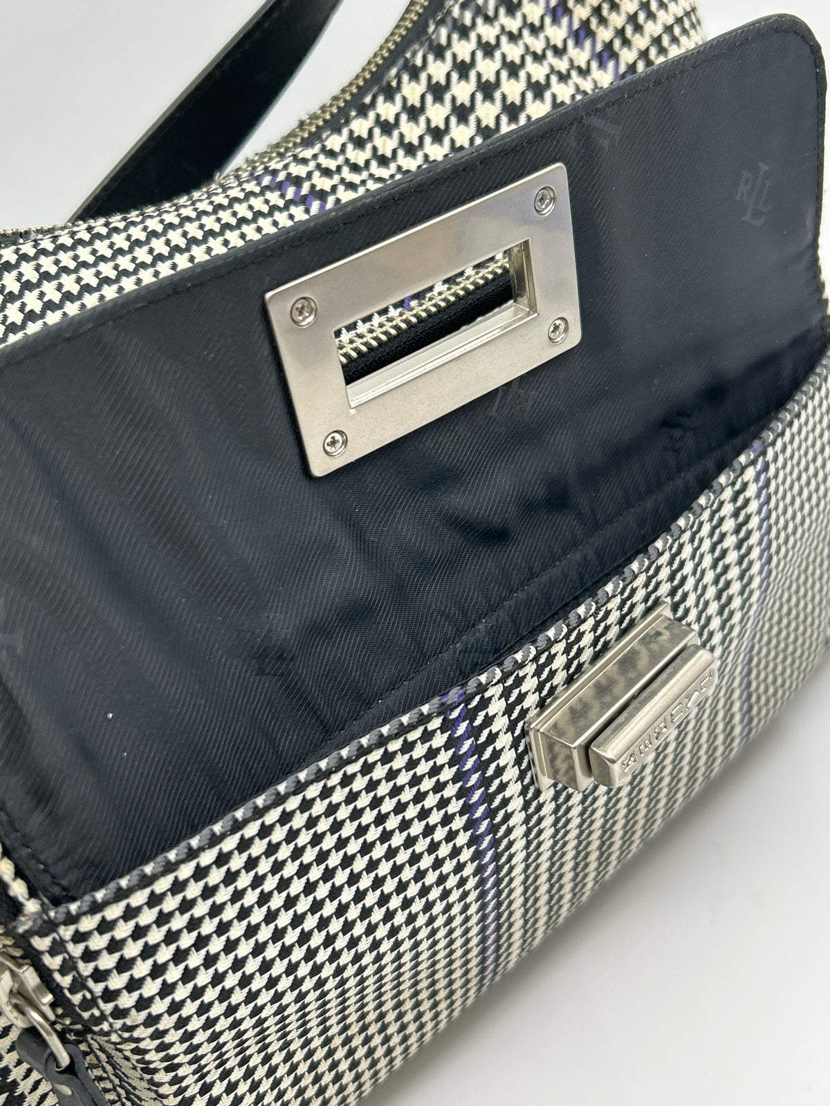 Lauren Ralph Lauren Black and White Women Purse