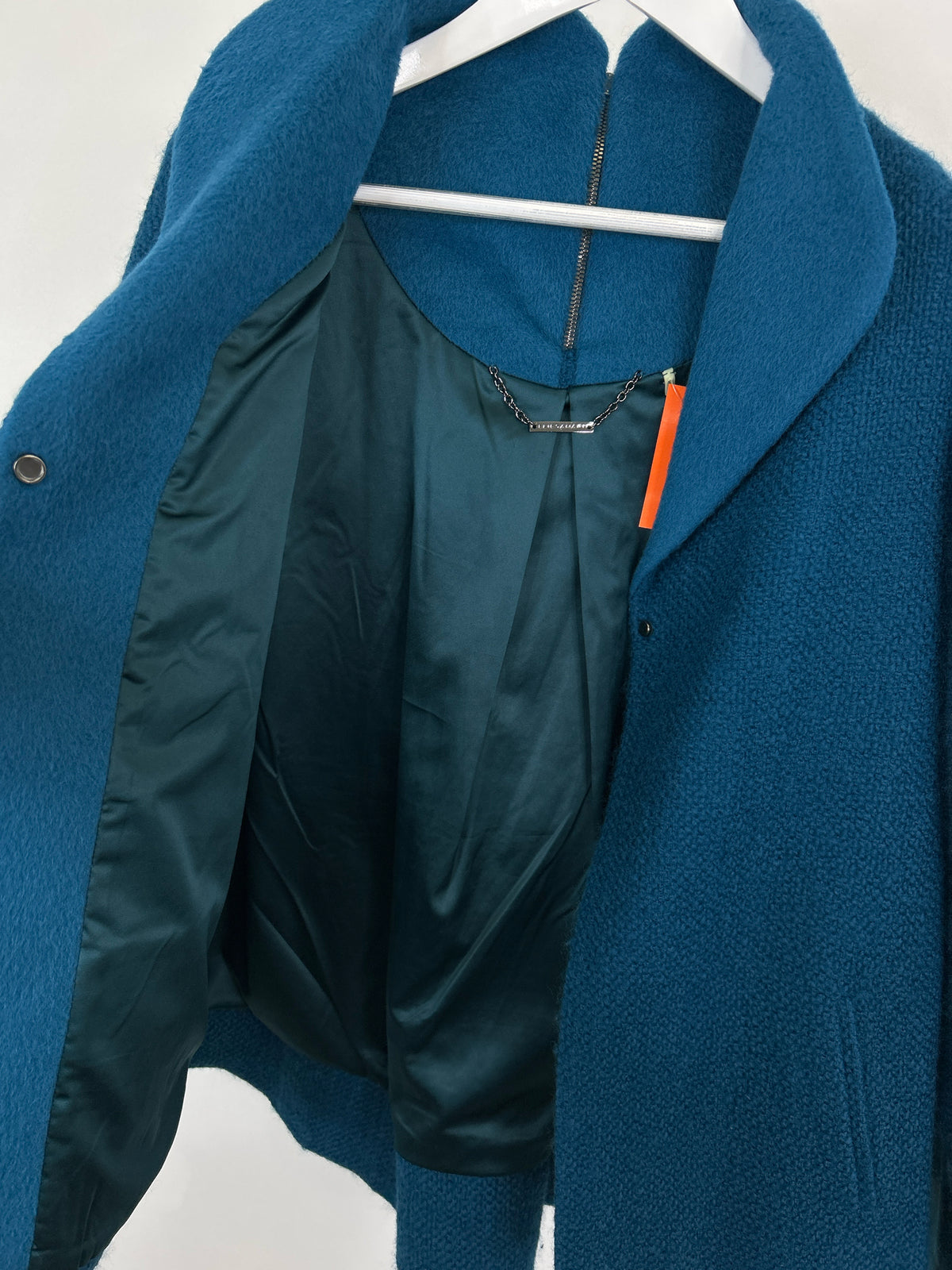 ELIE TAHARI Size L TURQUOISE Women Jacket