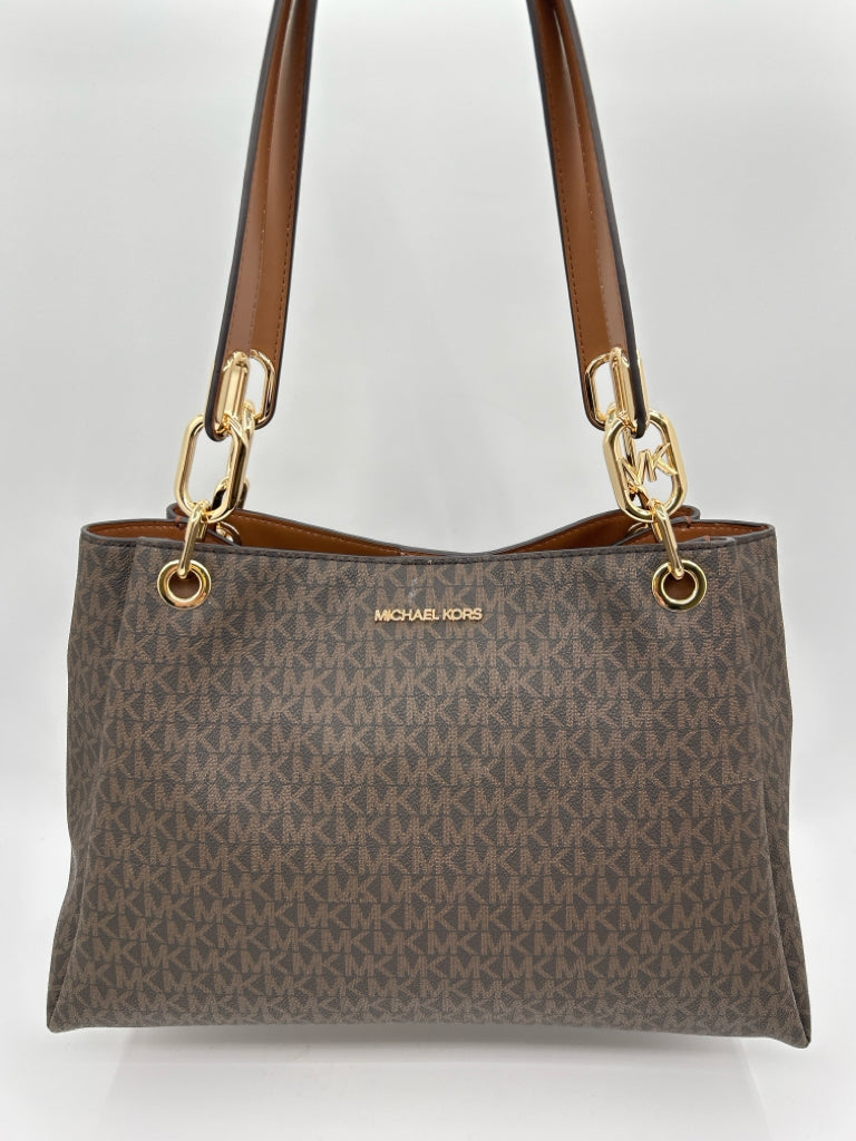 MICHAEL MICHAEL KORS Brown and Tan Purse