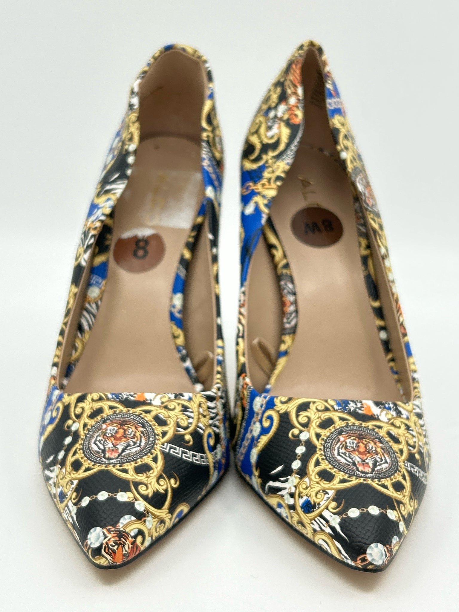 ALDO Size 8M Black & Blue Women Pumps