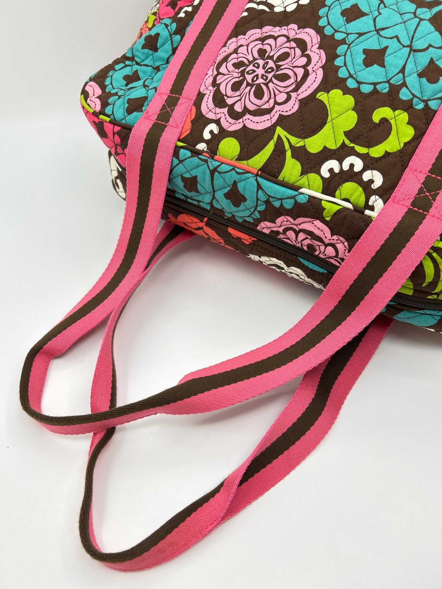 VERA BRADLEY Brown Print Luggage