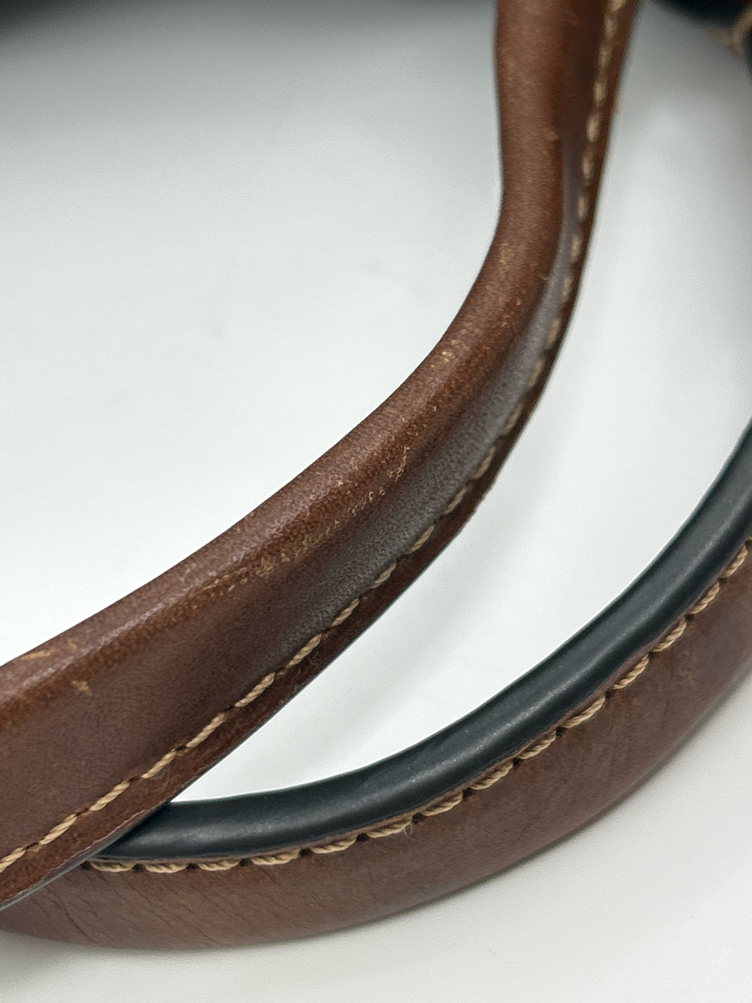 FRYE Blue and Brown Women Purse