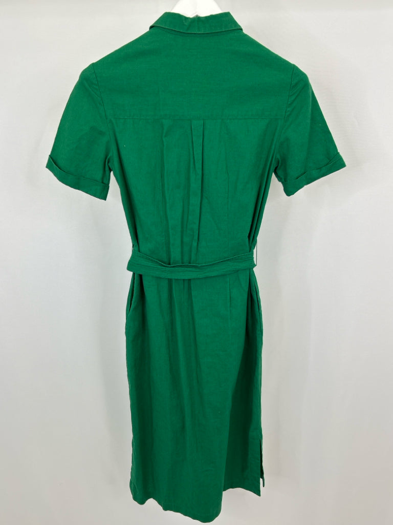 BODEN Size 2R Green Women's Dress