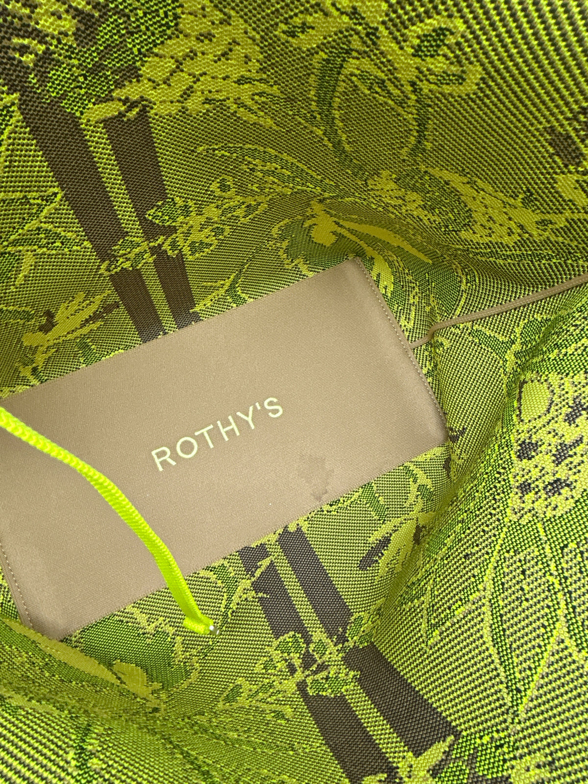 ROTHY'S Beige Print Women Tote