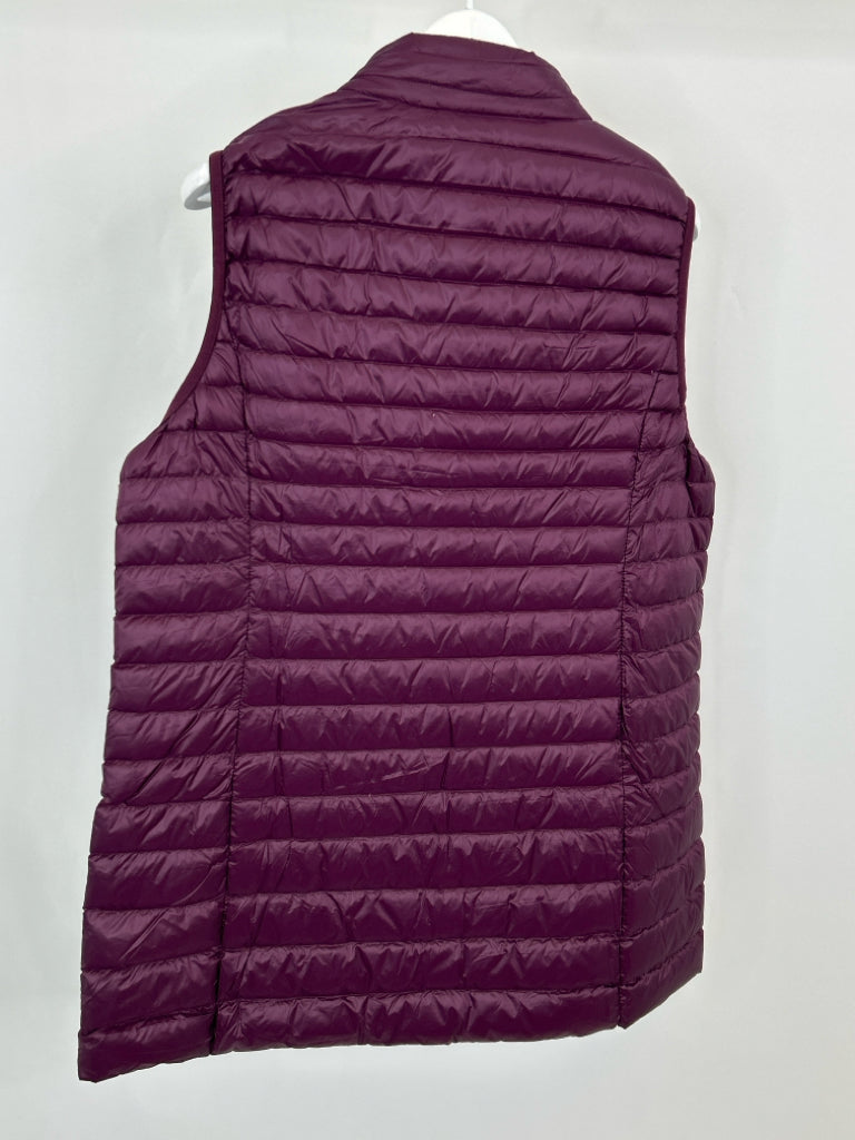 ELFJOY Women Size XXL Burgundy Vest