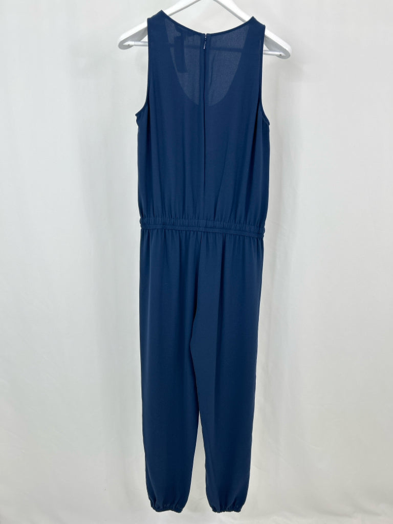 CABI Women Size M Blue Jumpsuit