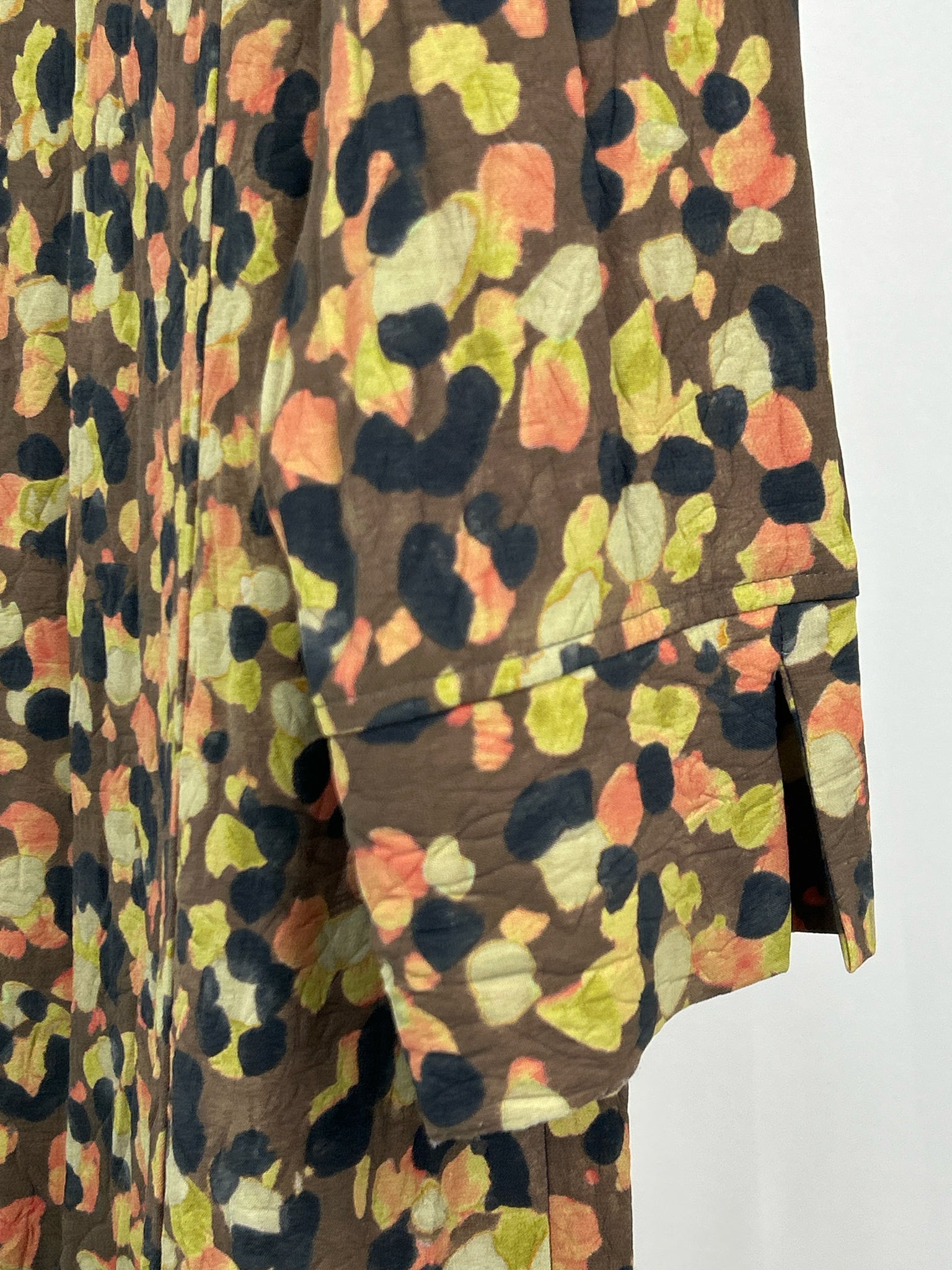 HABITAT Size S Brown Print Women Dress