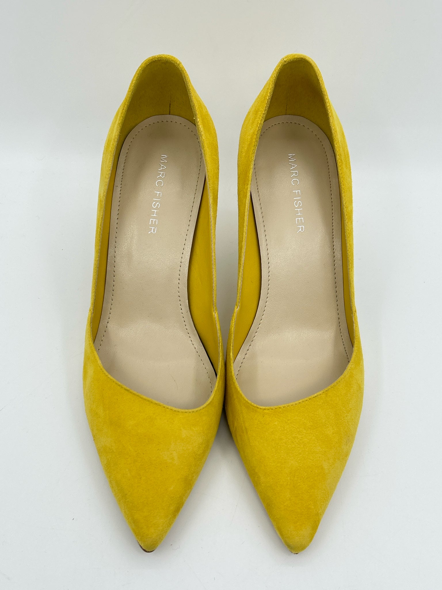 MARC FISHER Size 7.5M Yellow Women Pumps