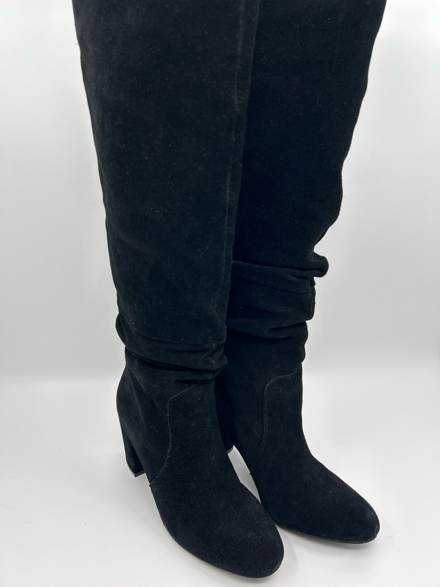 STEVE MADDEN Size 8M Black Women Boots