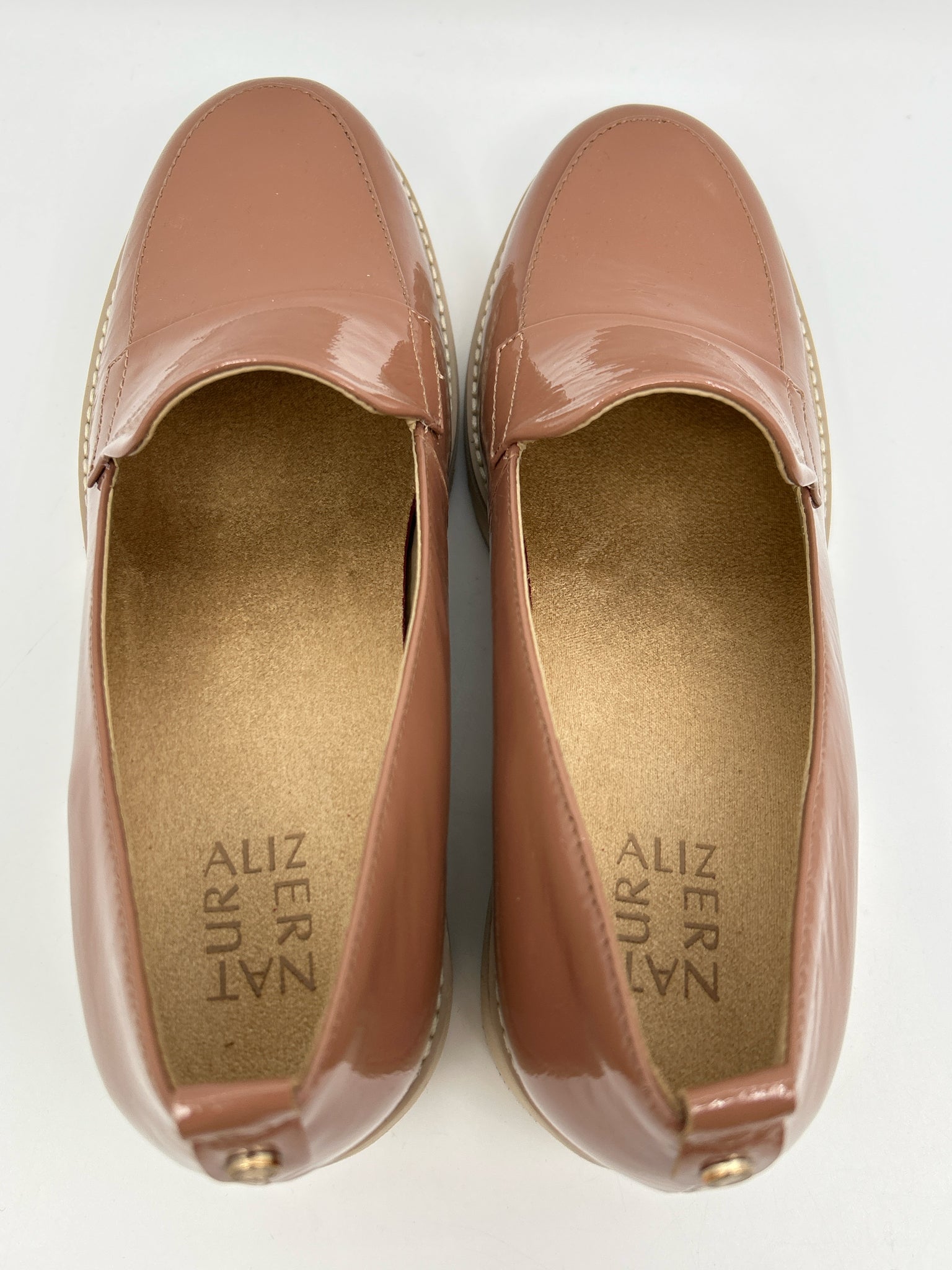 NATURALIZER Size 9W Brown Women Loafer