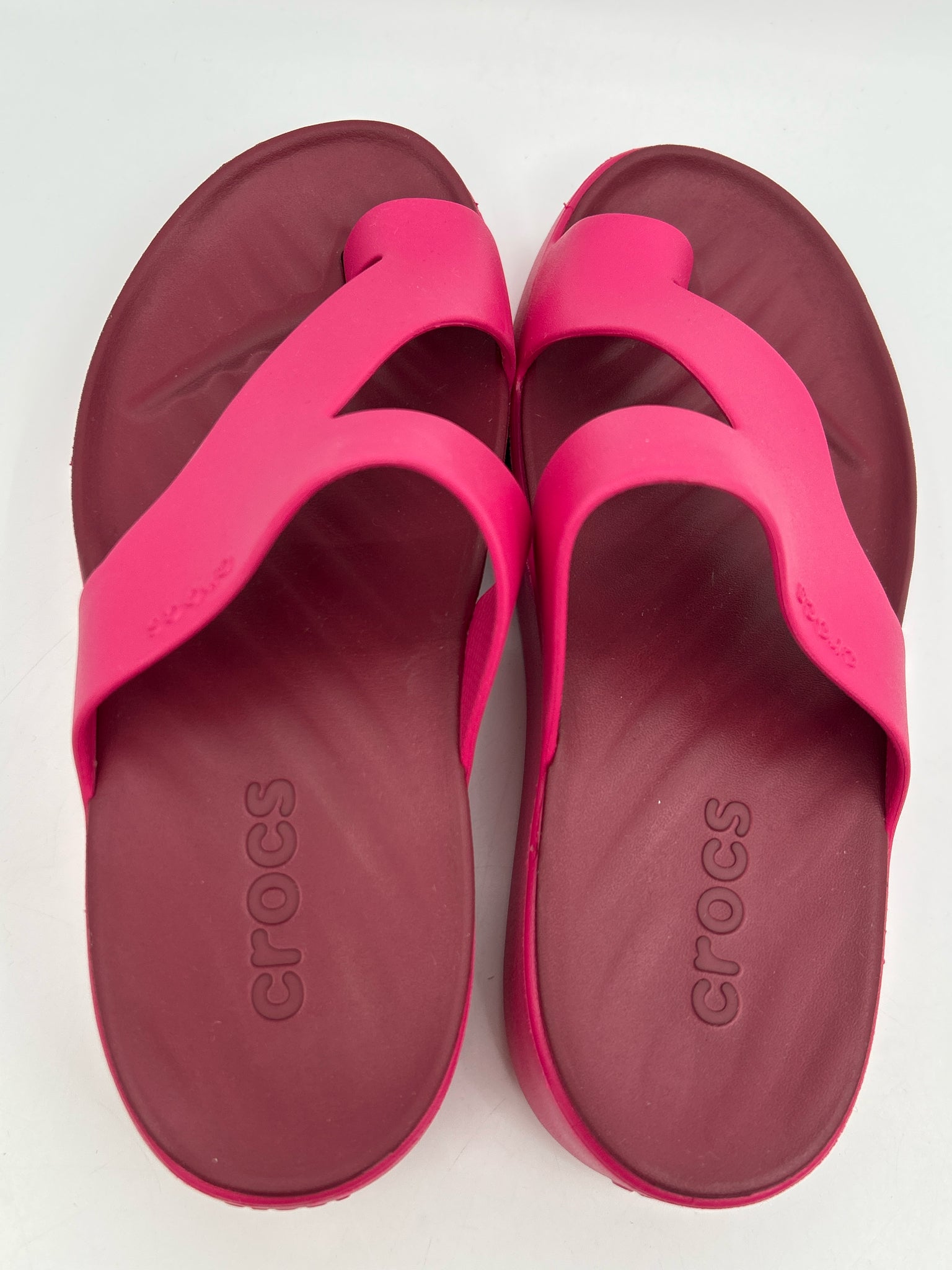 CROCS Size 7 Rose Pink Women Sandal
