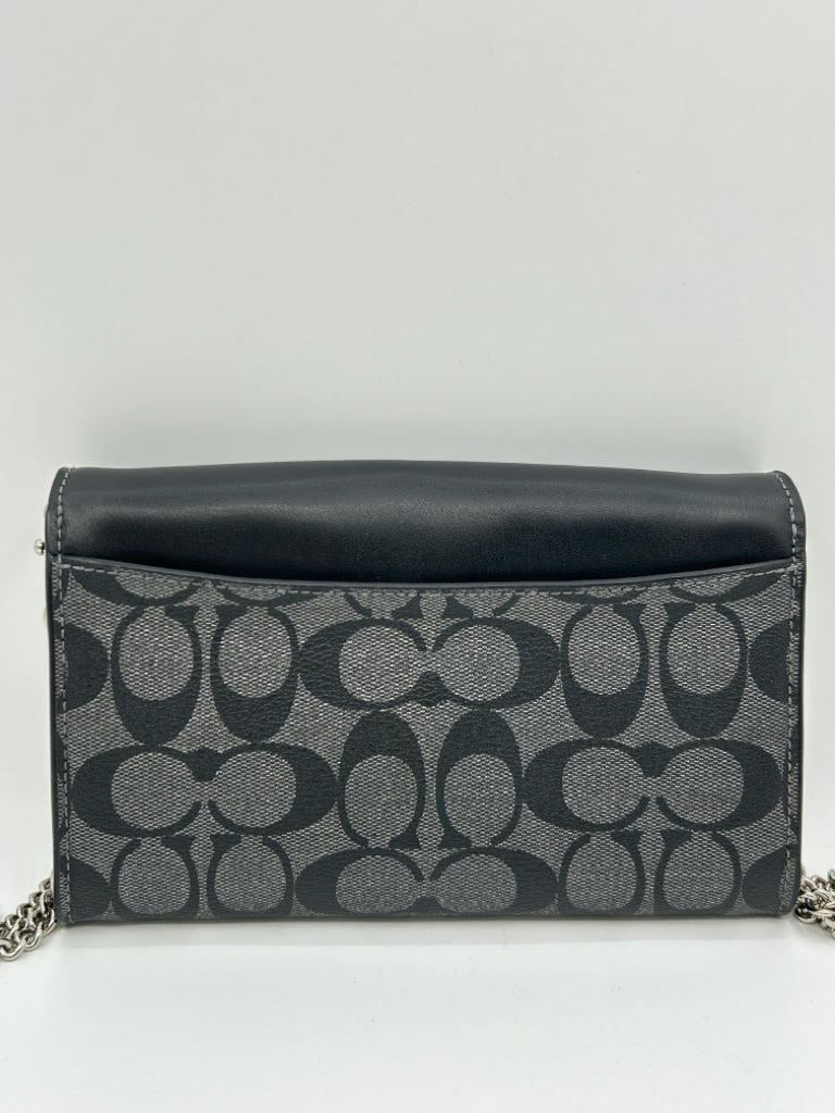 COACH black and grey Purse